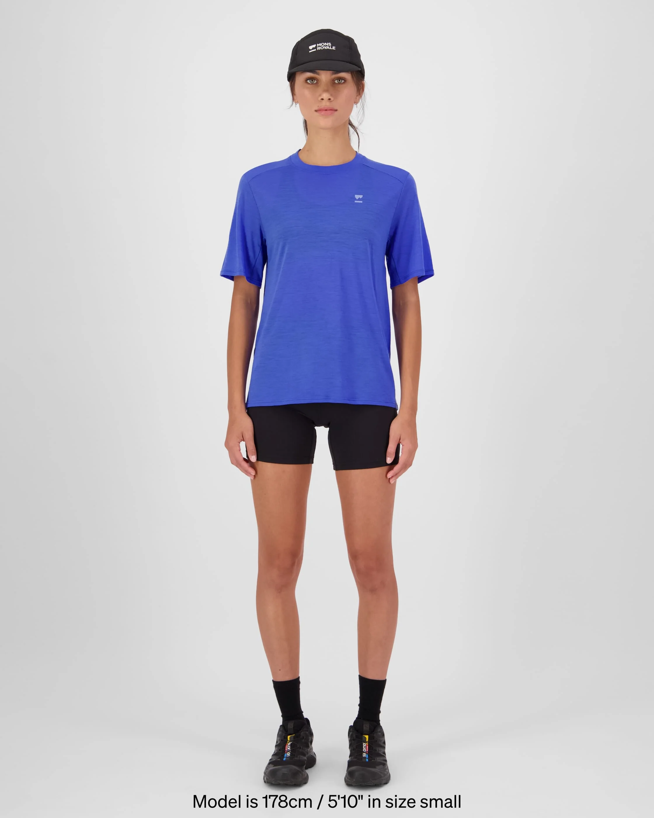 Aero Ultralight Merino T-Shirt - Ultramarine | Women's T-Shirt - Image 4