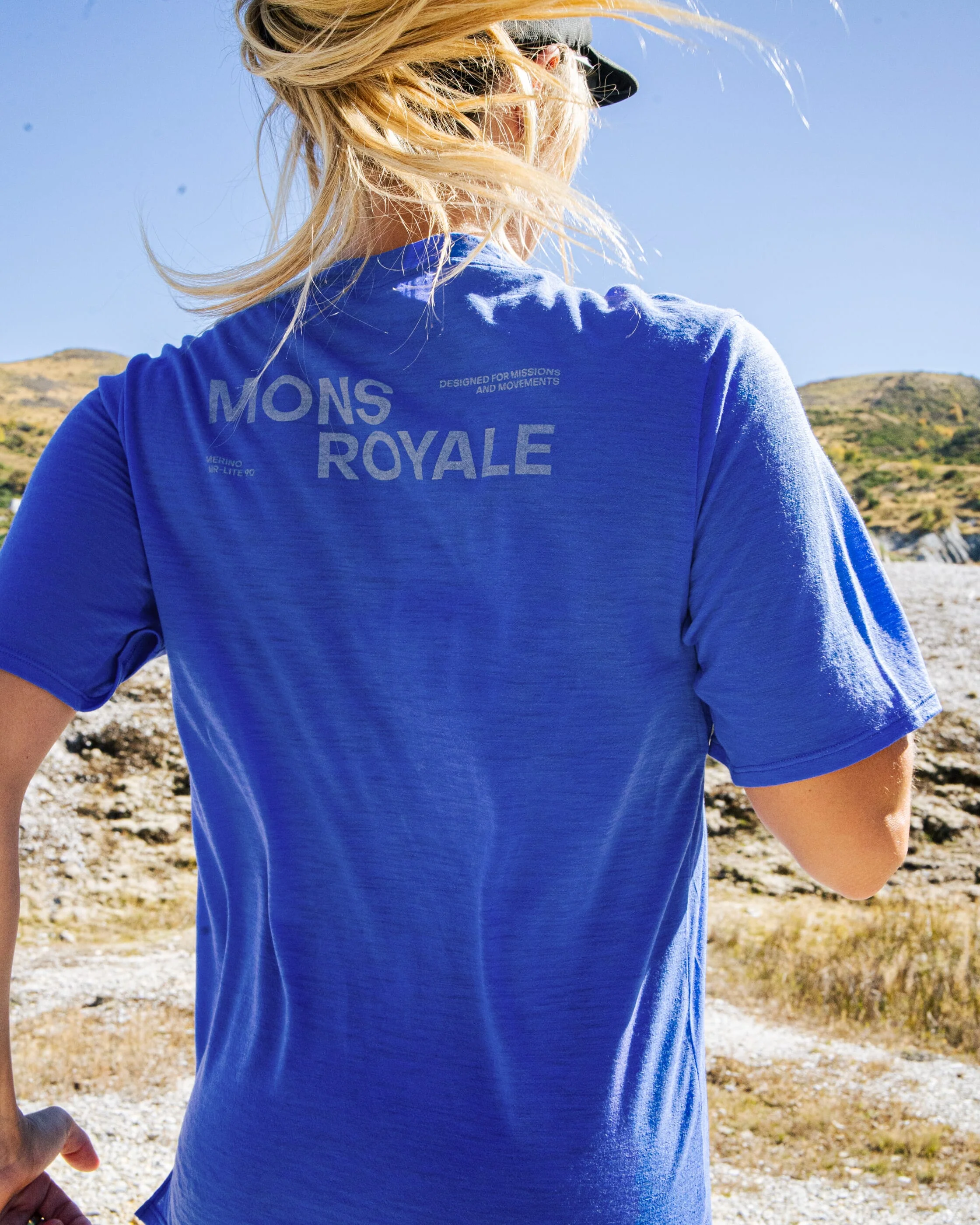 Aero Ultralight Merino T-Shirt - Ultramarine | Women's T-Shirt - Image 7