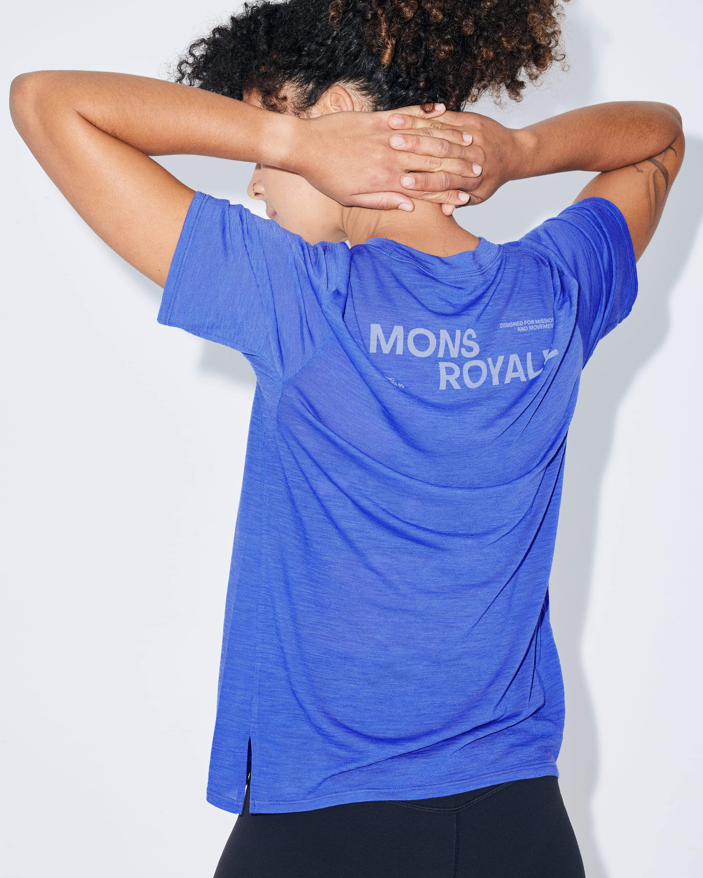 Aero Ultralight Merino T-Shirt - Ultramarine | Women's T-Shirt - Image 8