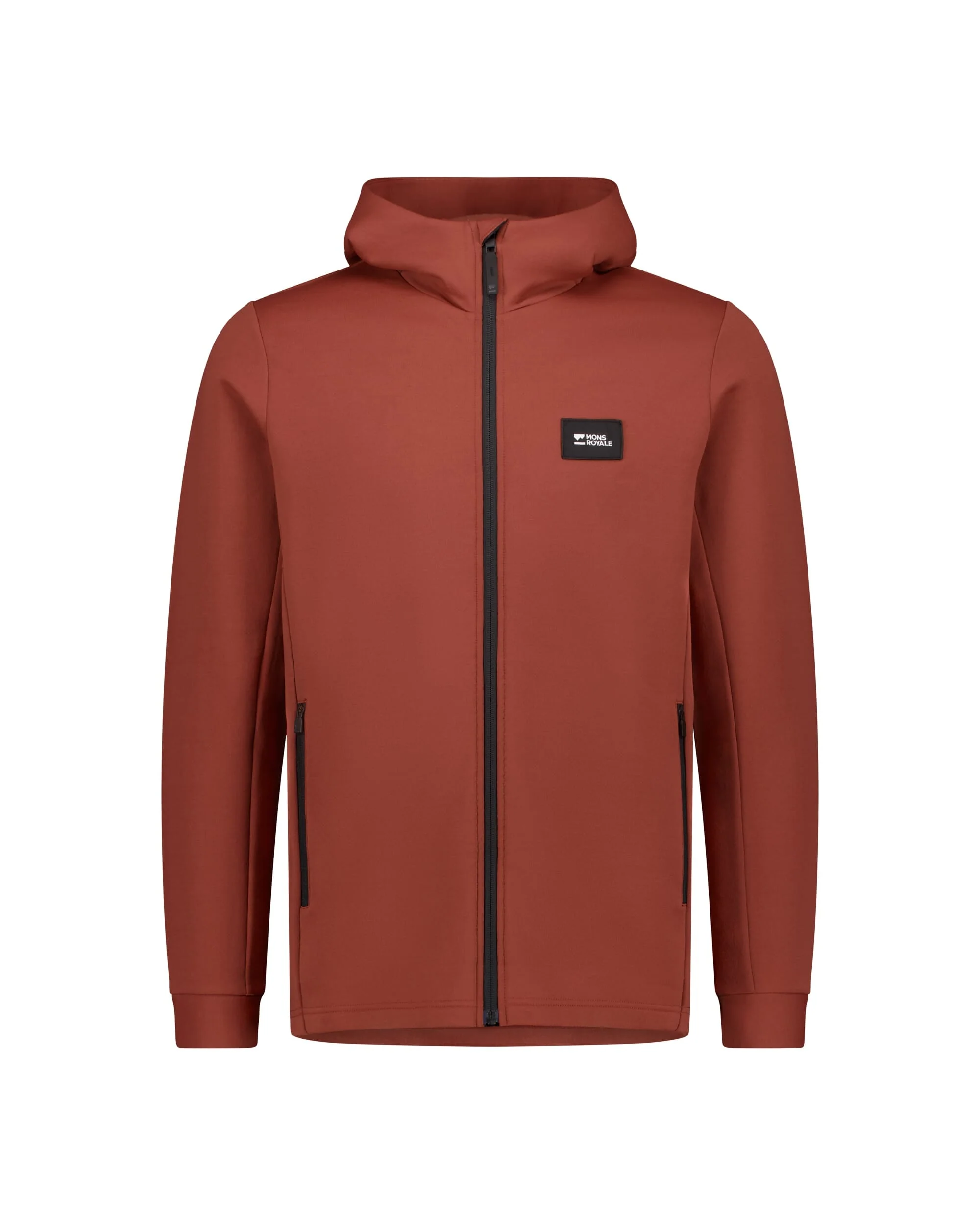 Arcadia Merino Fleece Hoody - Sienna | Men's Mid Layer - Image 6