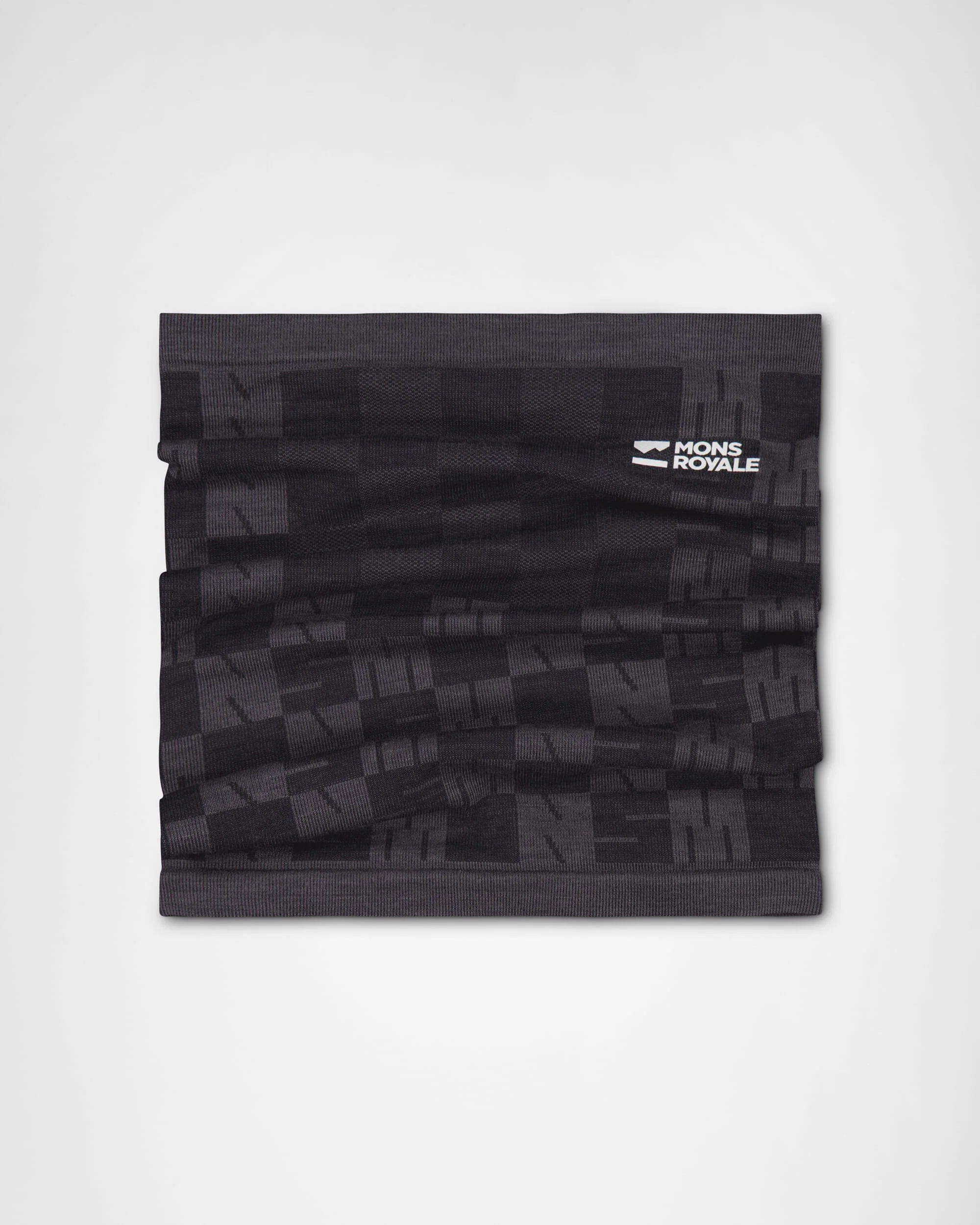 Ascender Merino Neckwarmer - Forged Iron / Black | Unisex