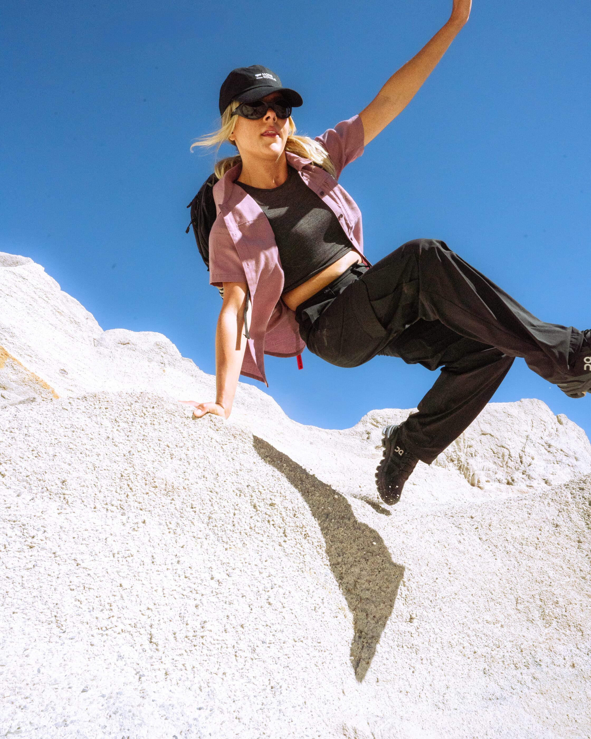 AT Merino Short Sleeve Shirt - Sierra Pink | Women's Shirt - Image 7