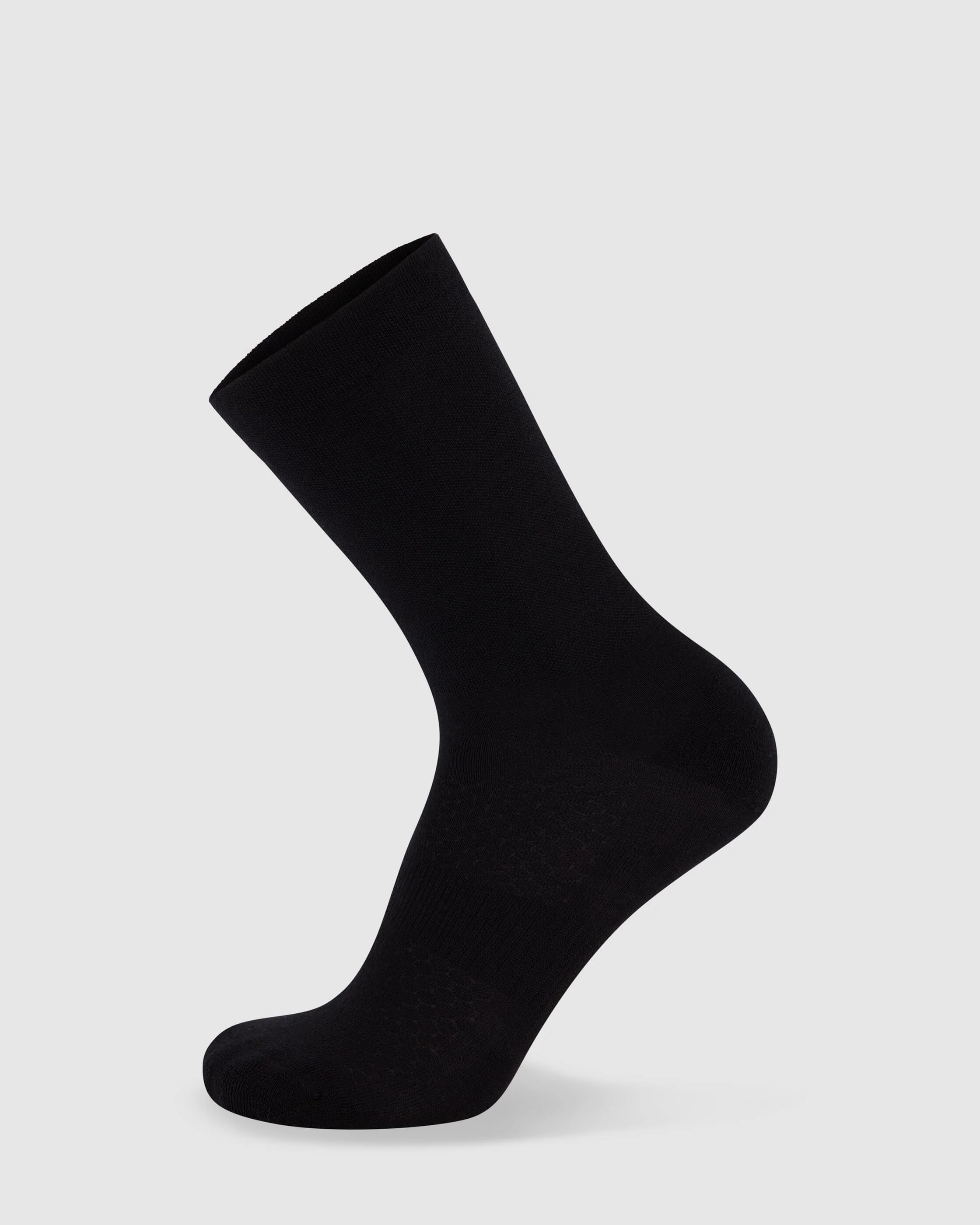 Atlas Merino Crew Sock - Black | Unisex Socks
