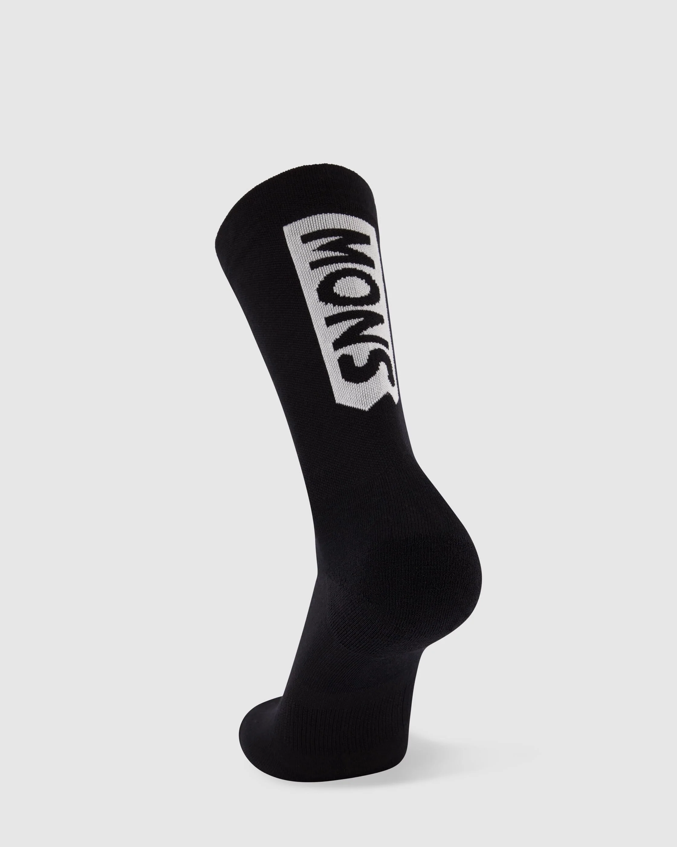 Atlas Merino Crew Sock - Black | Unisex Socks - Image 2