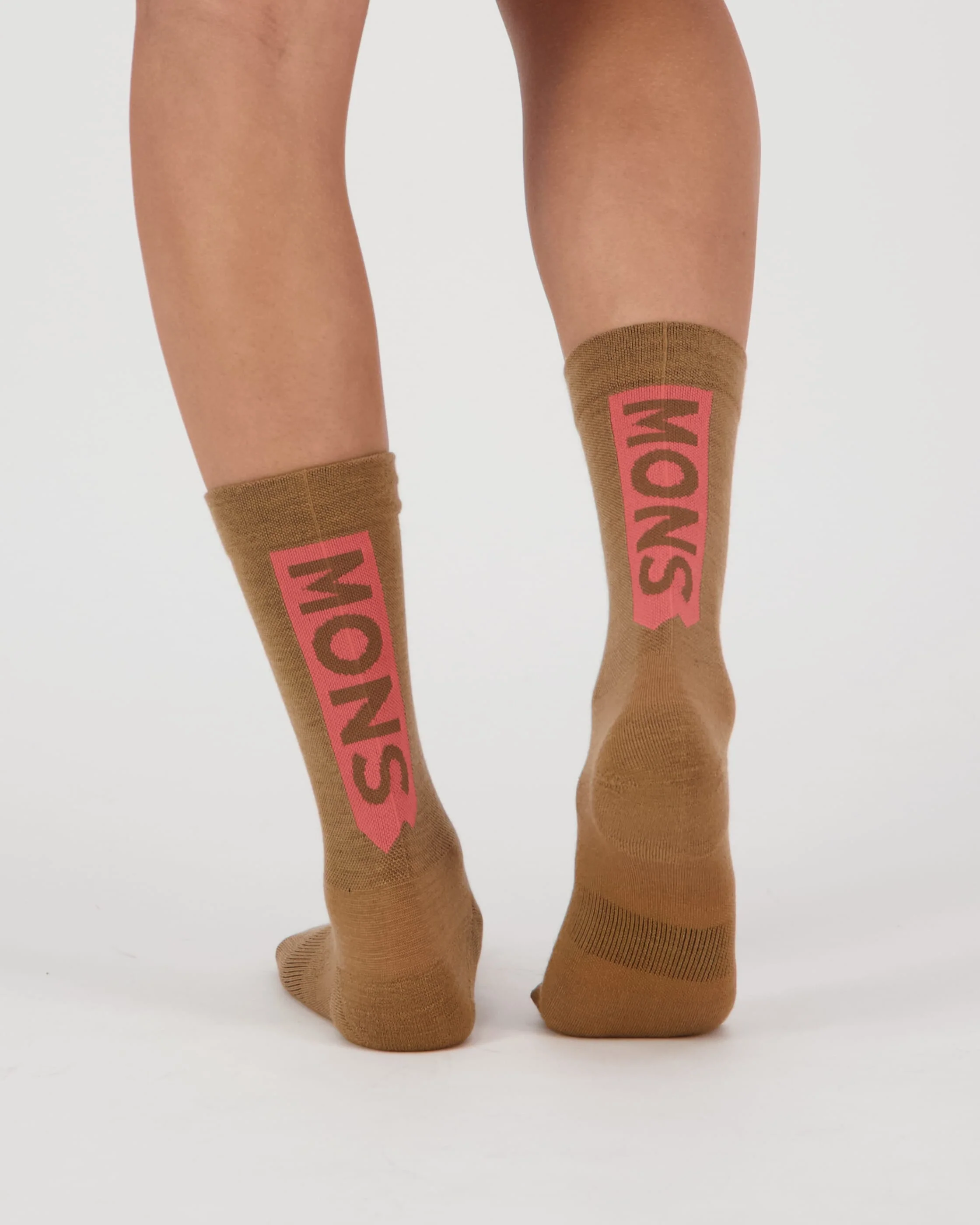 Atlas Merino Crew Sock - Toffee | Unisex Socks - Image 4