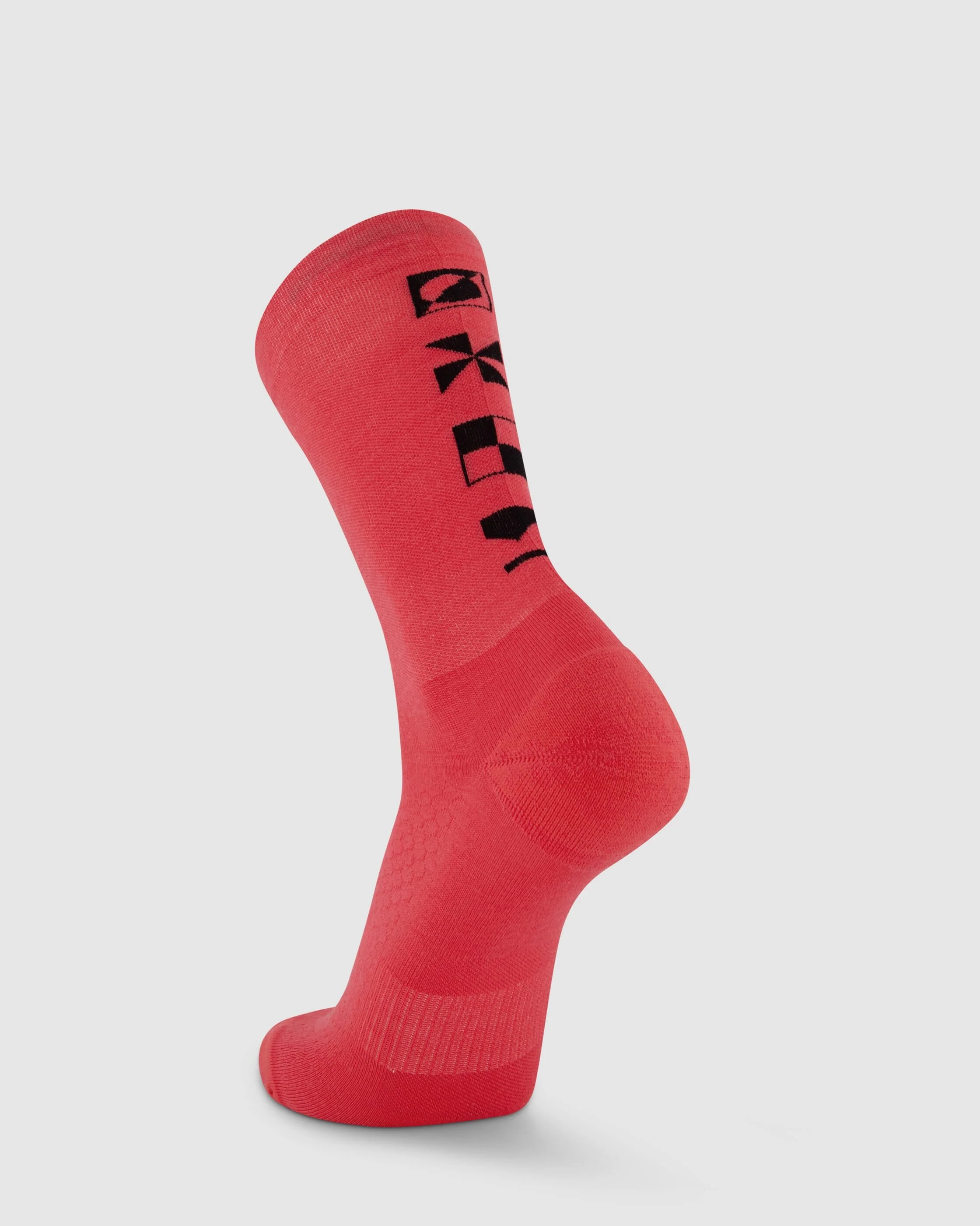 Atlas Merino Crew Sock - Watermelon | Unisex Socks - Image 2