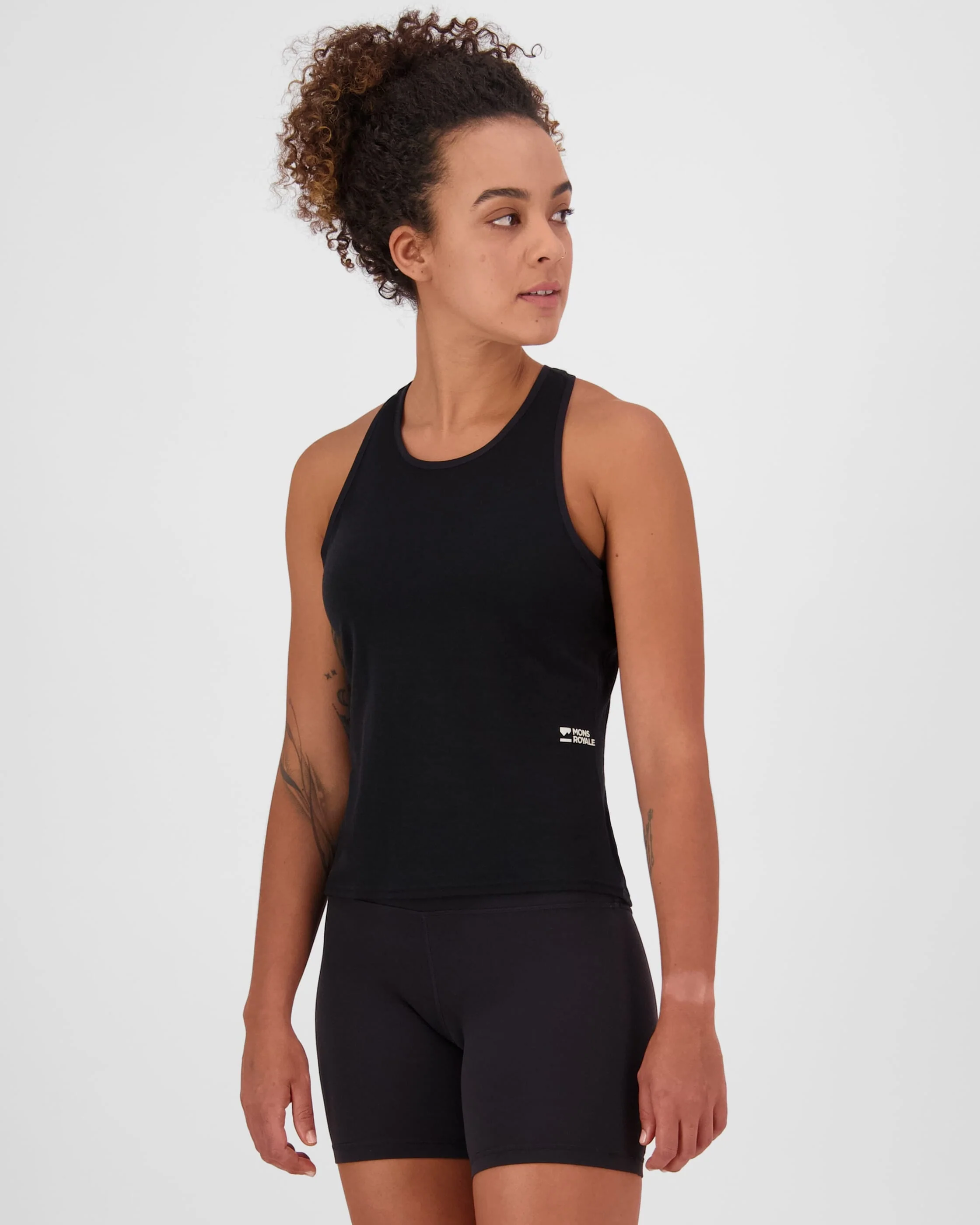 Bella Merino Tank - Black | Women's Tank