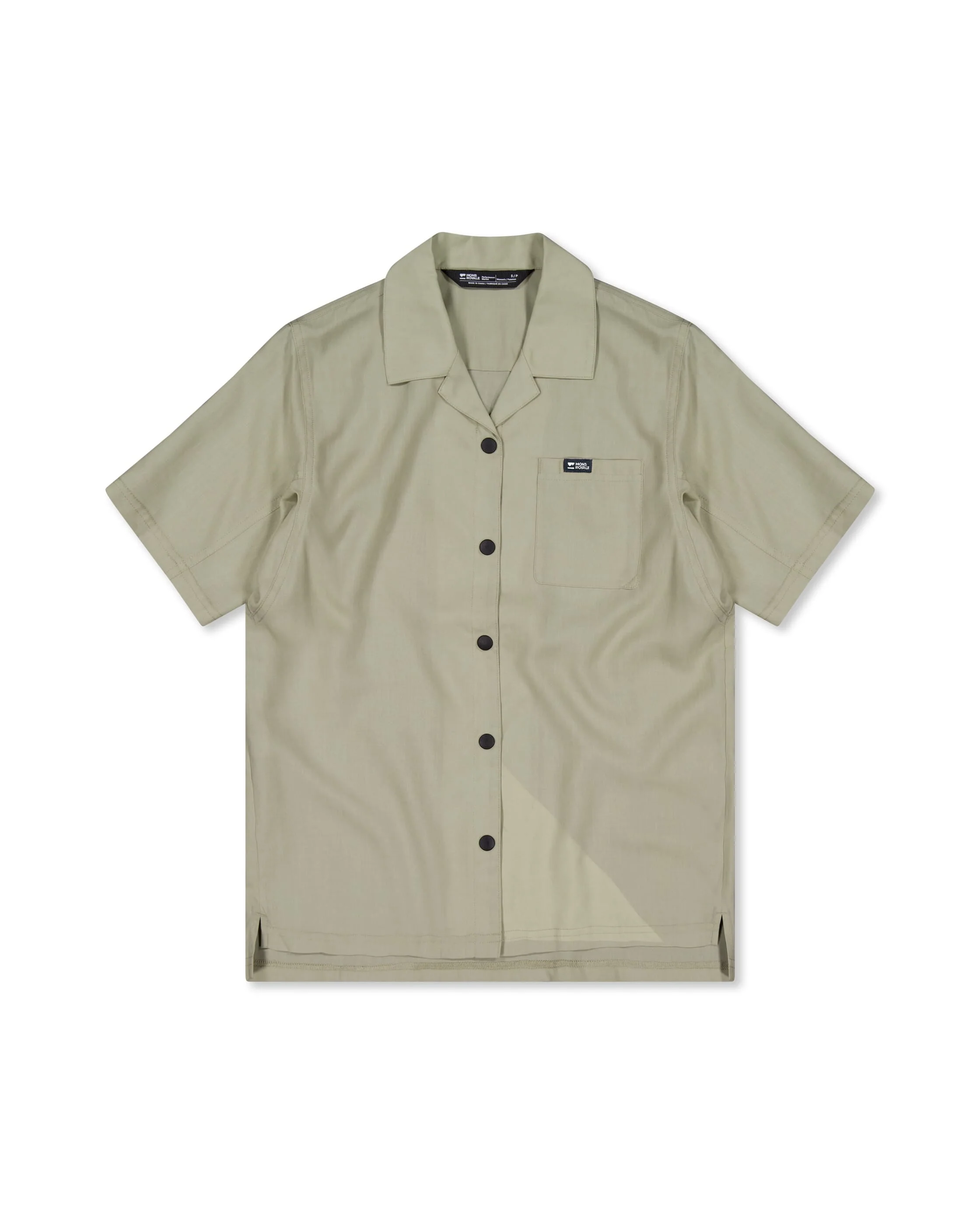 Breezer Merino Short Sleeve Shirt - Dried Eucalyptus | Women's Shirt - Image 5