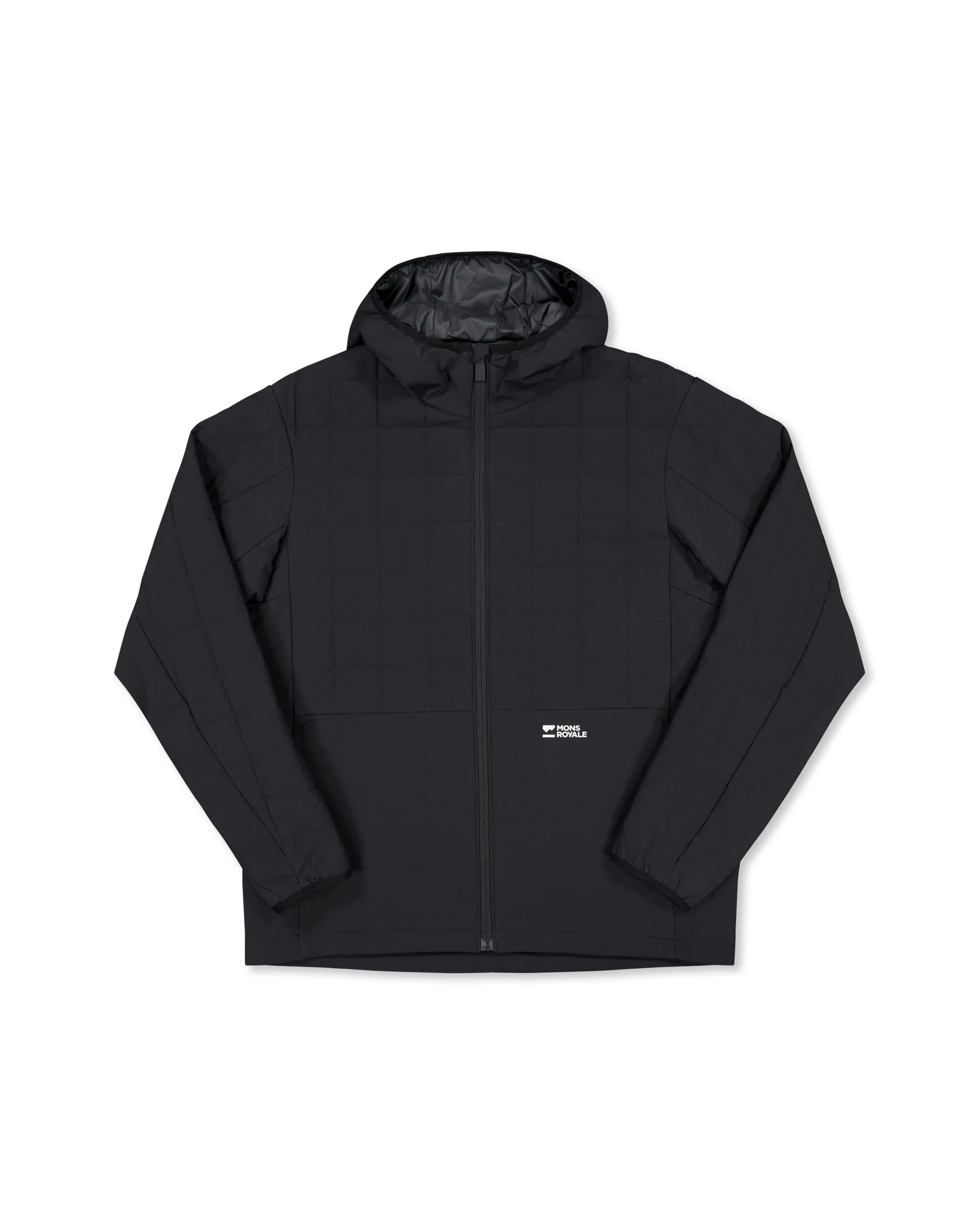Canyon Merino Insulated Hooded Jacket - Black | Men's Jacket - Image 8