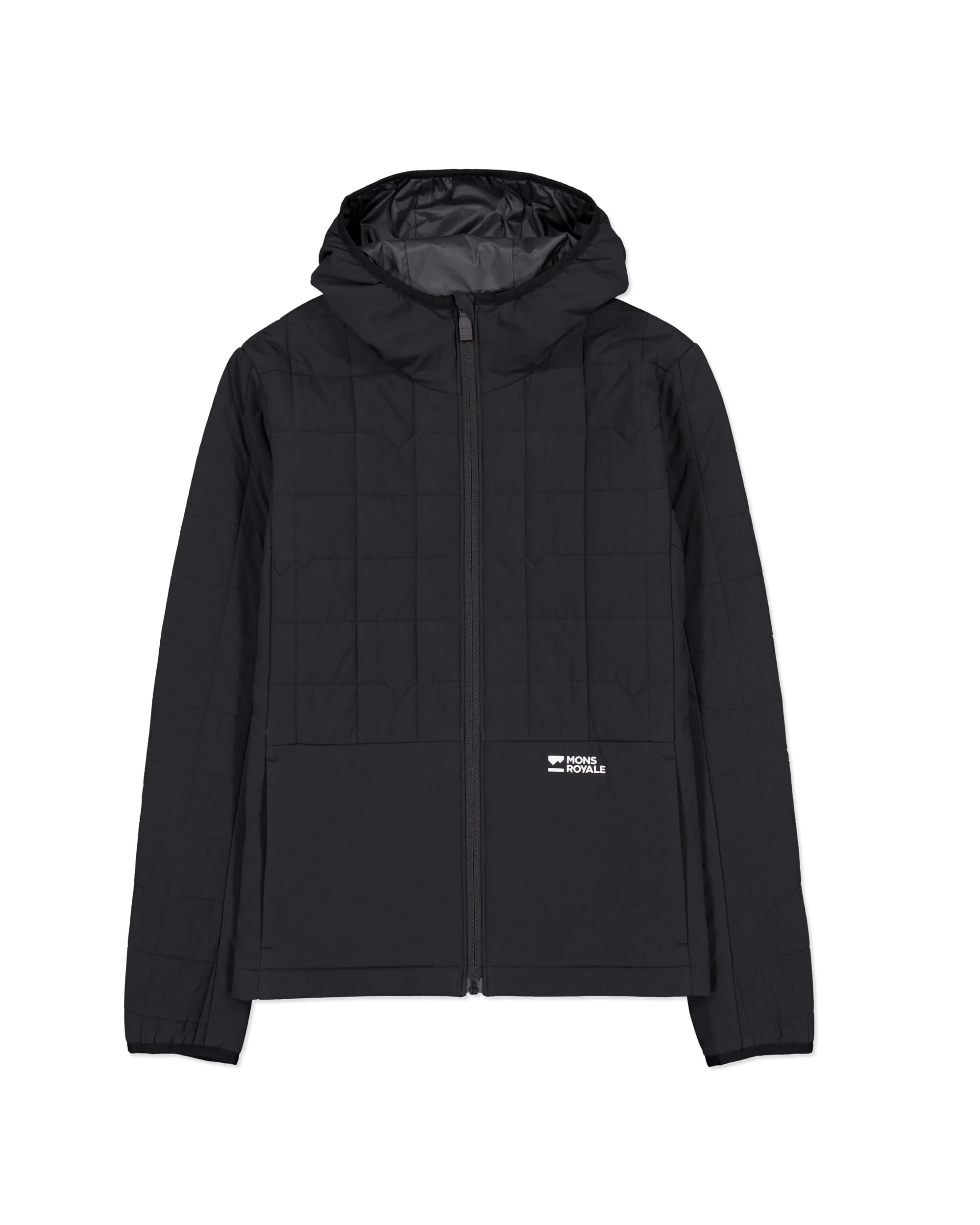 Canyon Merino Insulated Hooded Jacket - Black | Women's Jacket - Image 7