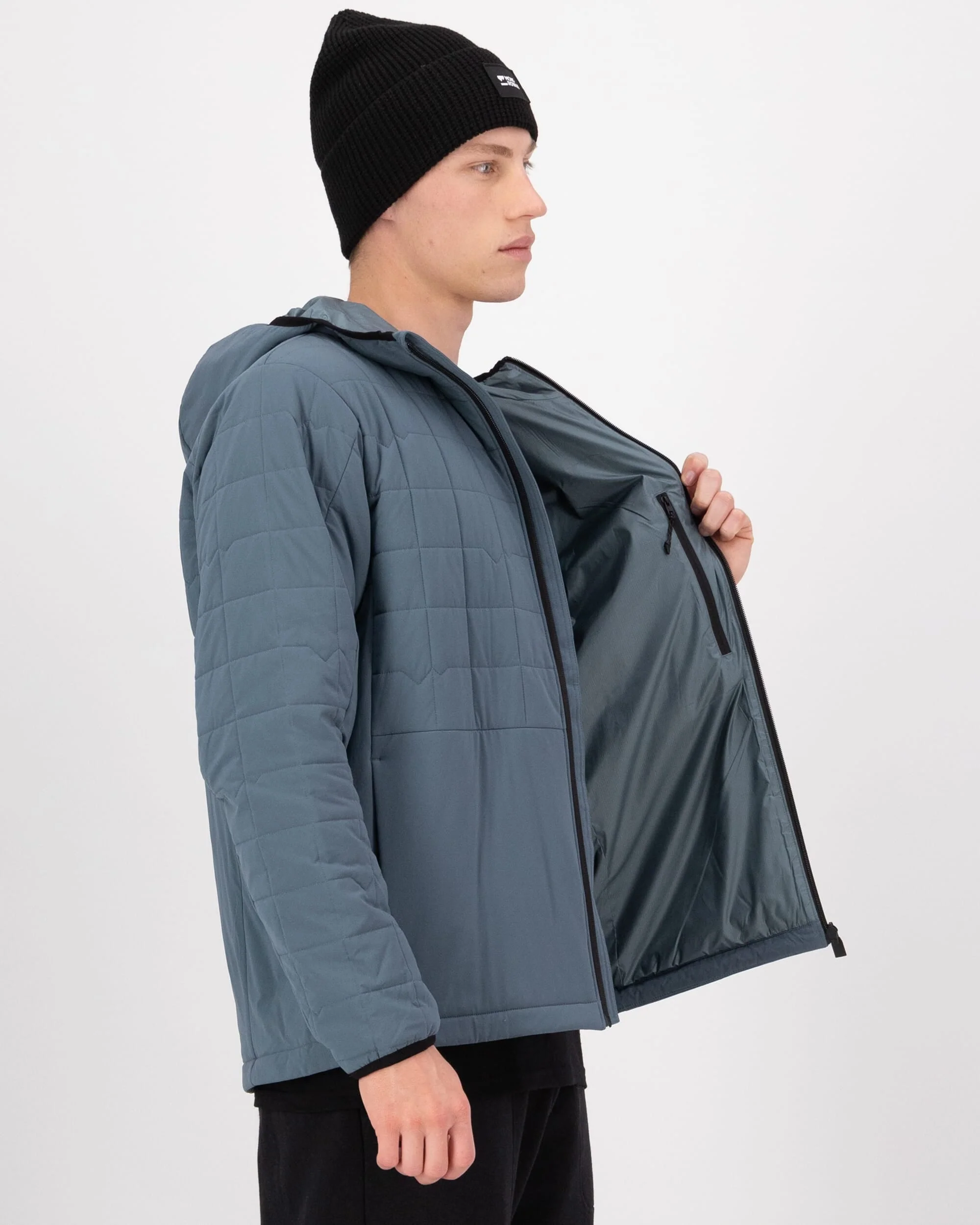 Canyon Merino Insulated Hooded Jacket - Goblin Blue | Men's Jacket - Image 5