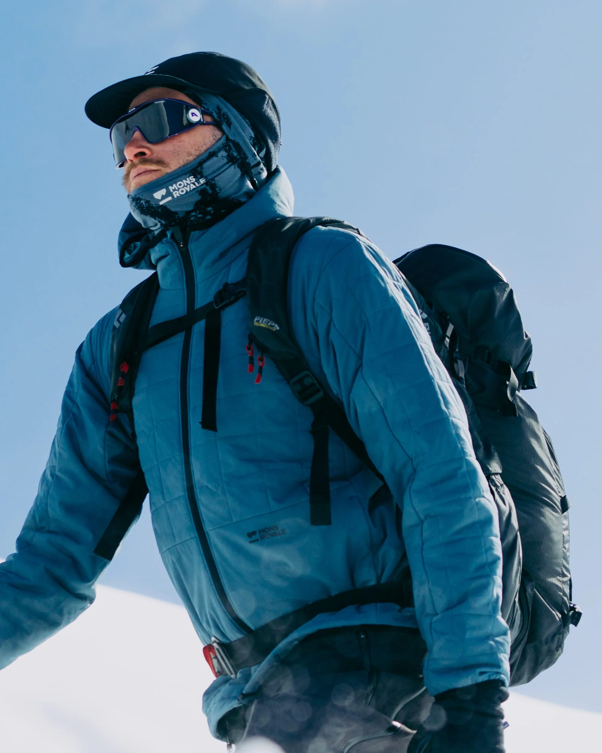Canyon Merino Insulated Hooded Jacket - Goblin Blue | Men's Jacket - Image 8