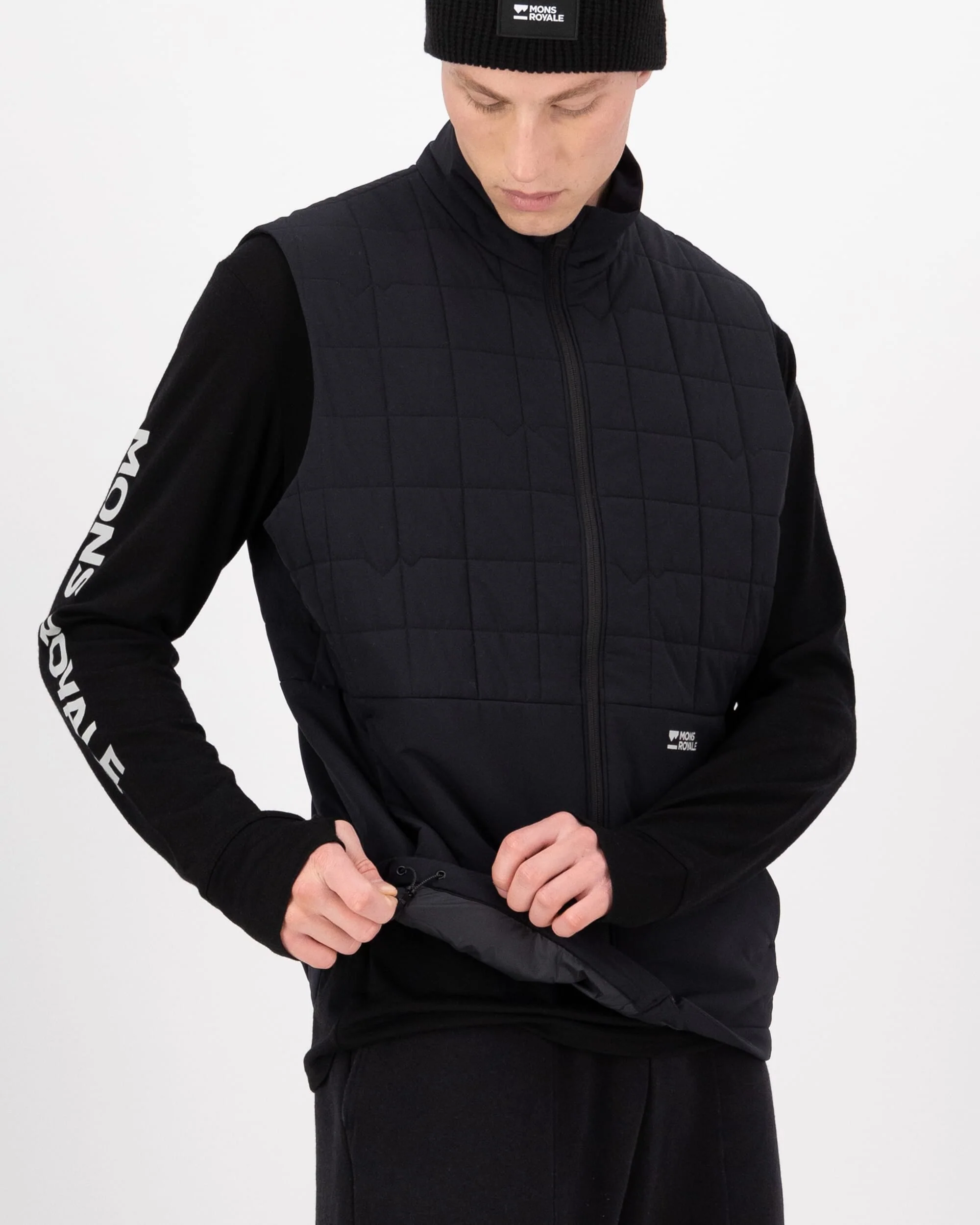Canyon Merino Insulated Vest - Black | Men's Vest - Image 4