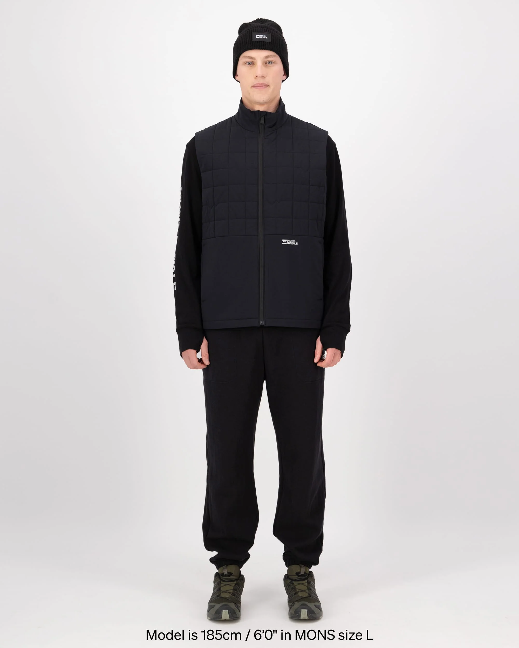 Canyon Merino Insulated Vest - Black | Men's Vest - Image 6