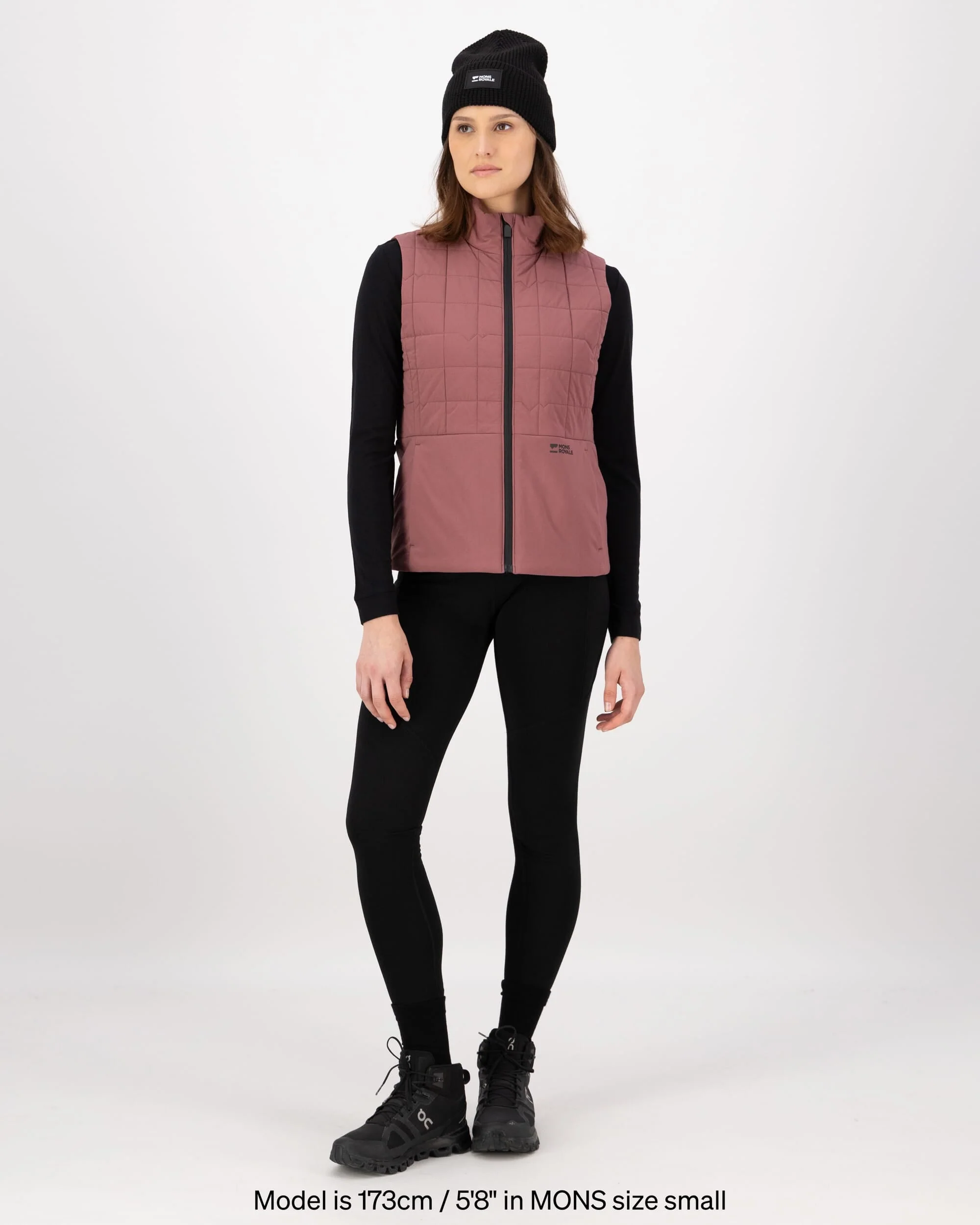 Canyon Merino Insulated Vest - Desert Rose | Women's Vest - Image 6
