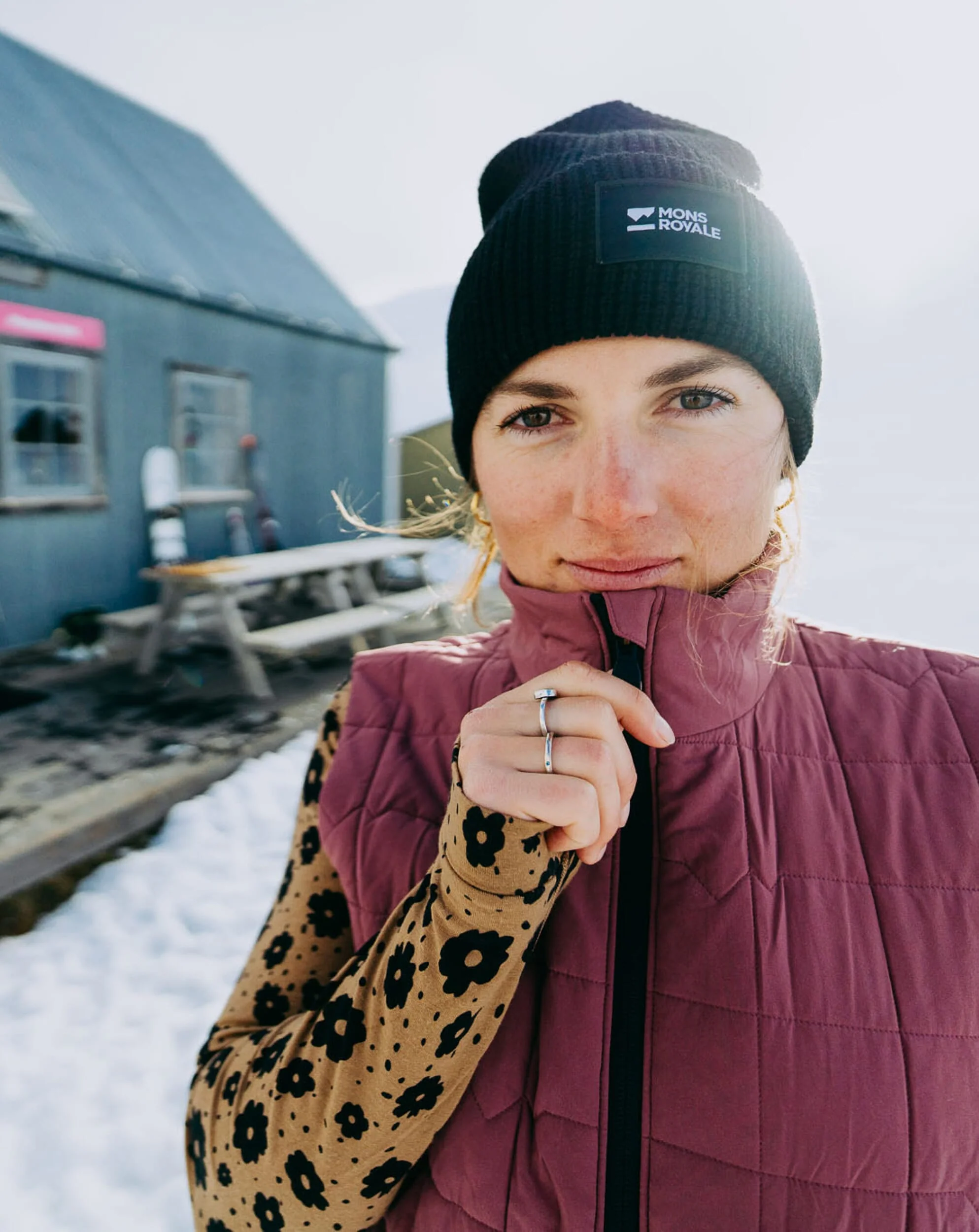 Canyon Merino Insulated Vest - Desert Rose | Women's Vest - Image 8
