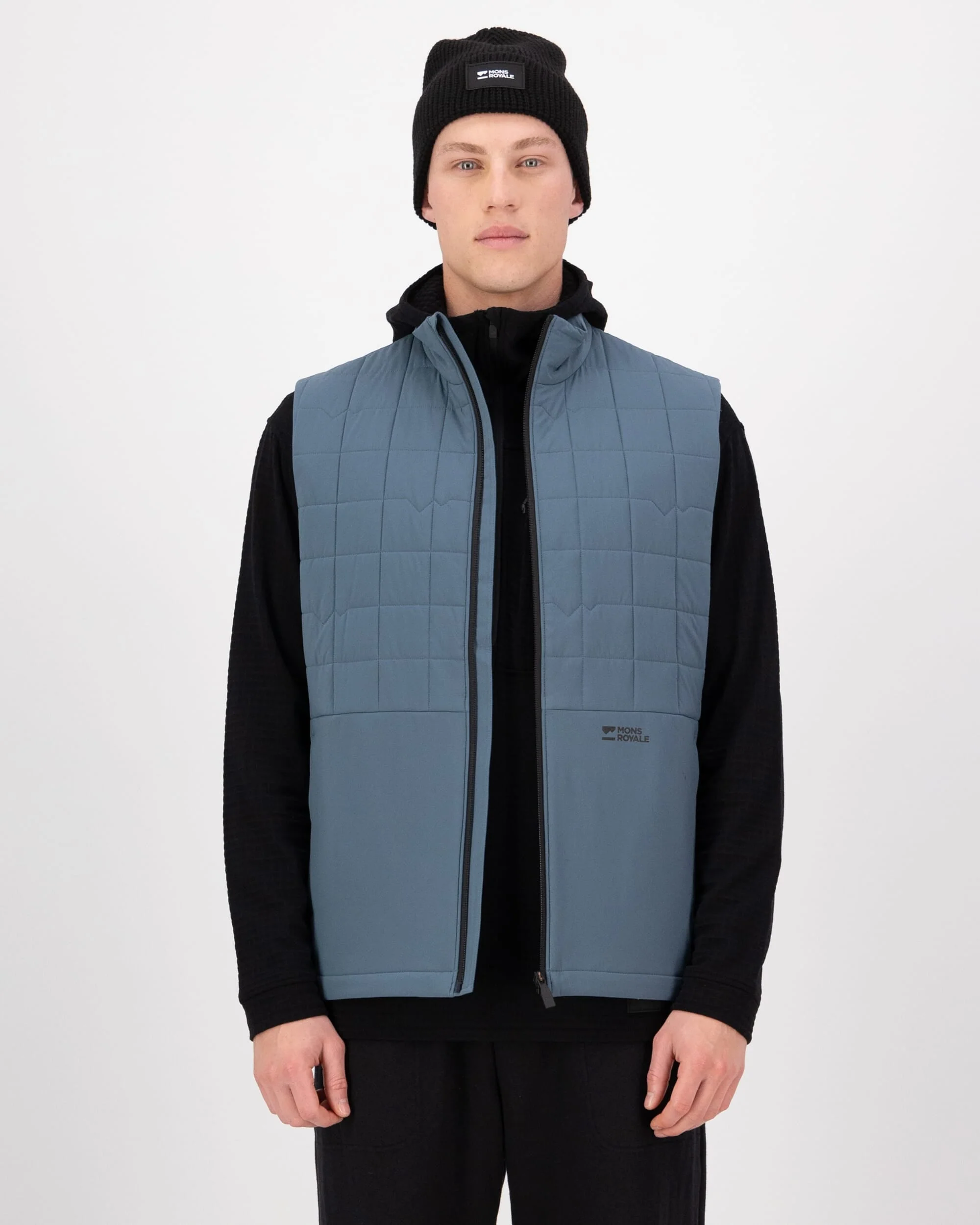 Canyon Merino Insulated Vest - Goblin Blue | Men's Vest - Image 3