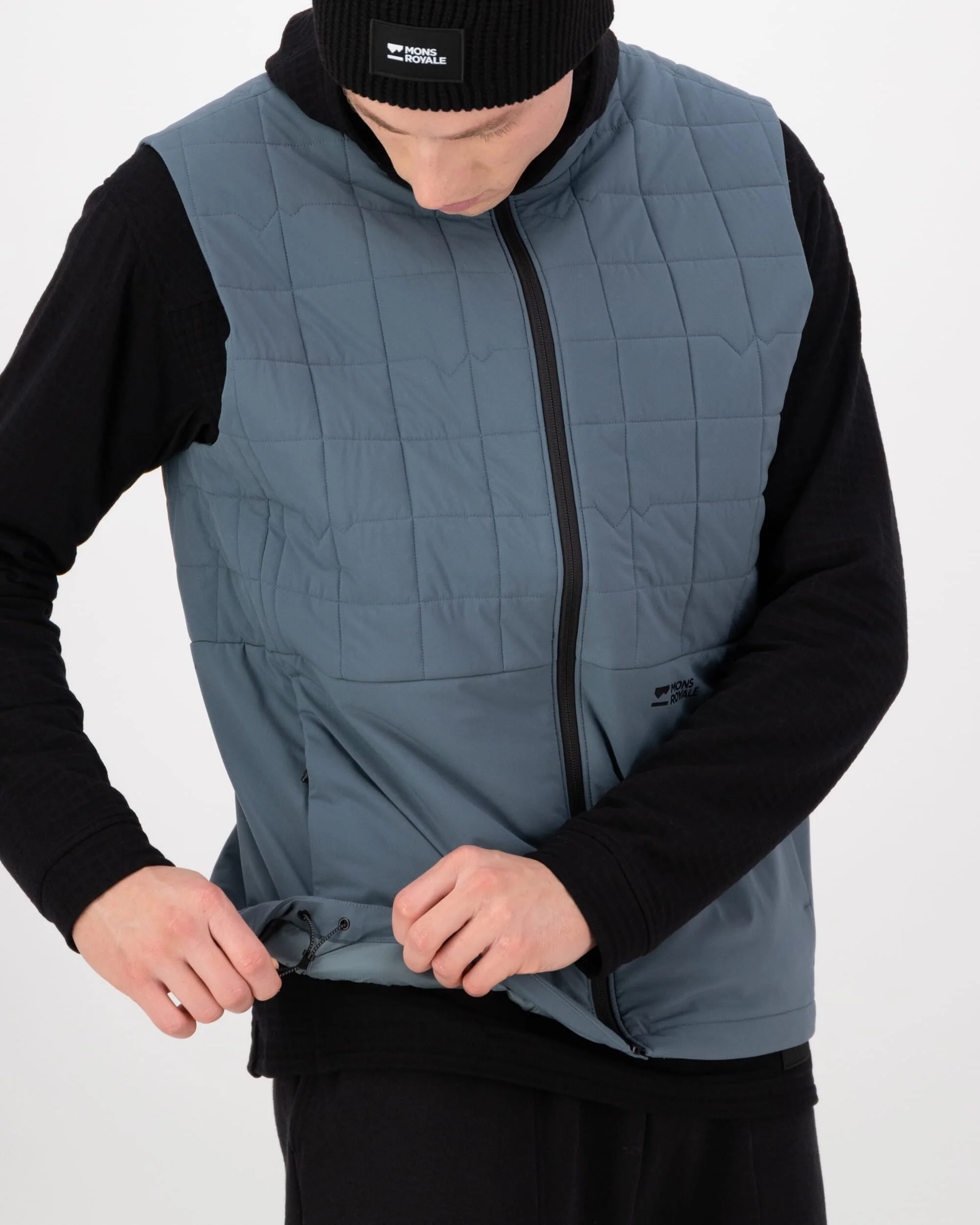 Canyon Merino Insulated Vest - Goblin Blue | Men's Vest - Image 5