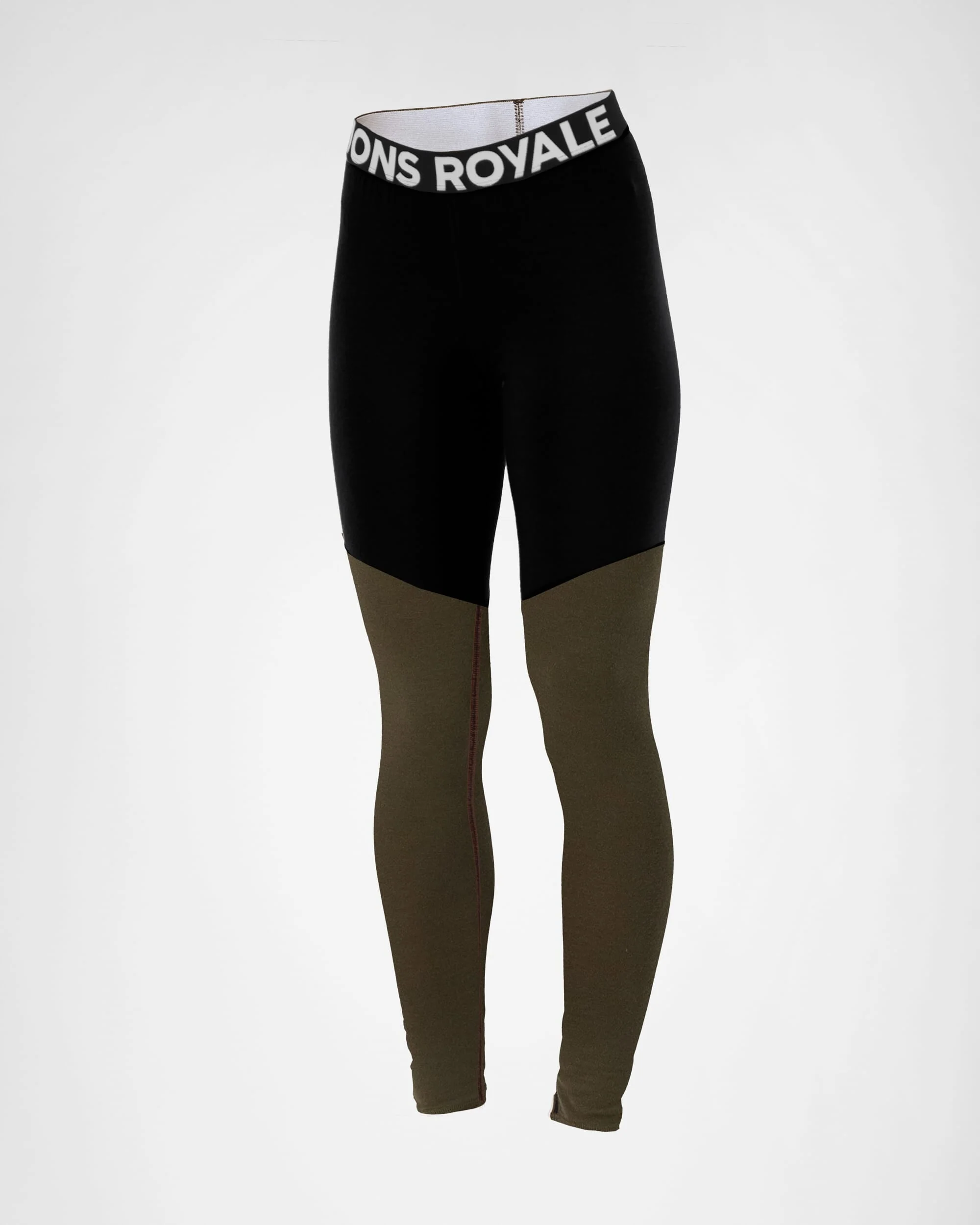 Cascade Merino Base Layer Legging - Dark Olive | Women's Leggings - Image 5