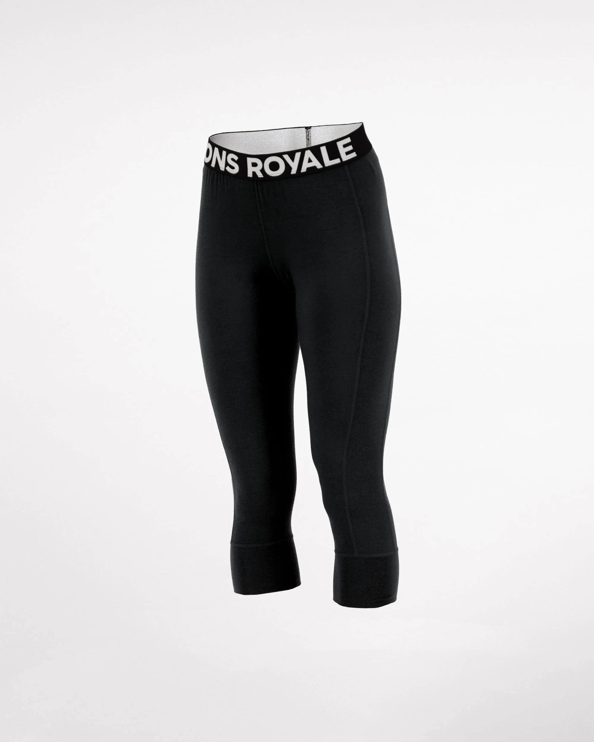 Cascade Merino Base Layer 3/4 Legging - Black | Women's Leggings - Image 8