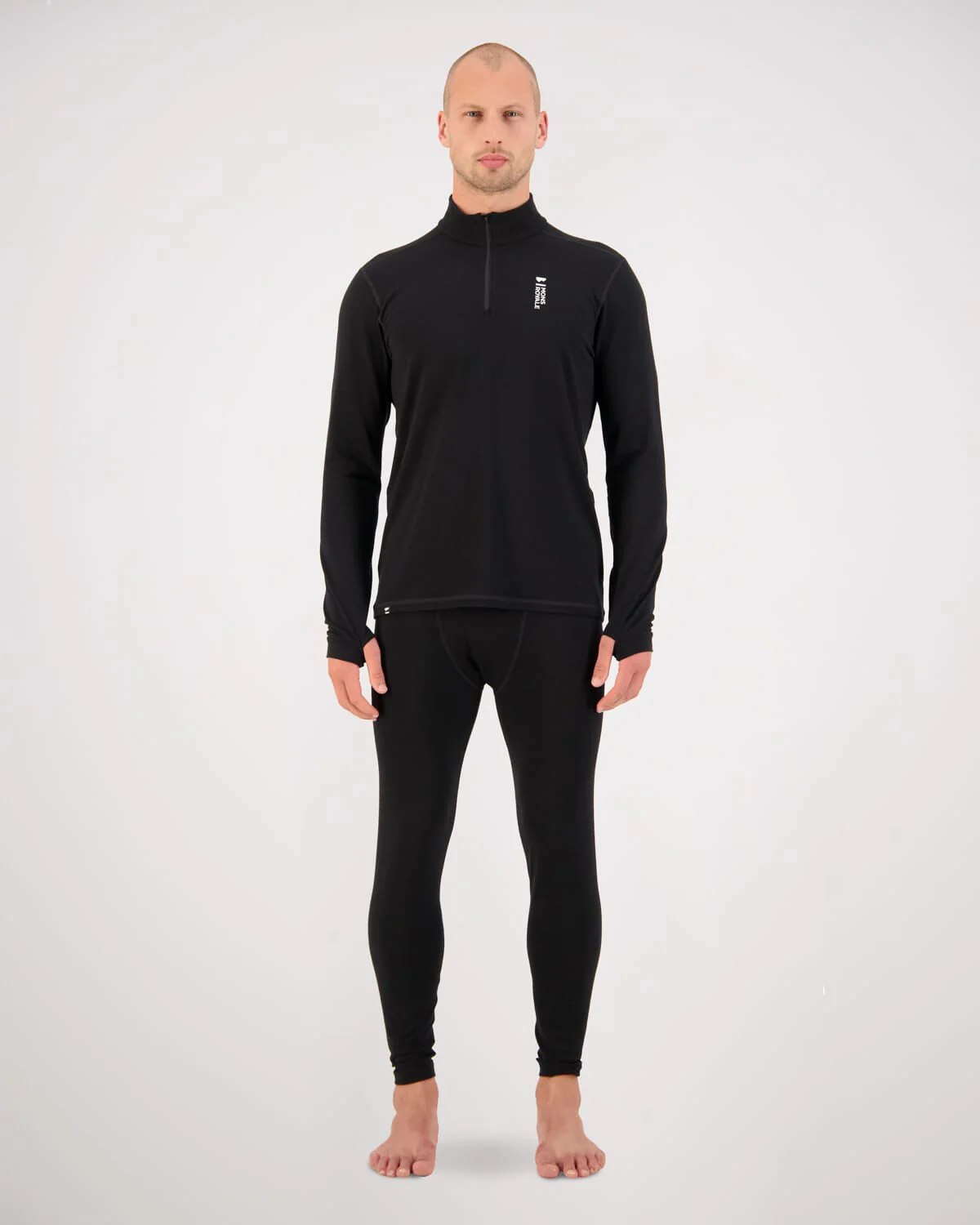 Cascade Merino Base Layer Legging - Black | Men's Leggings - Image 3