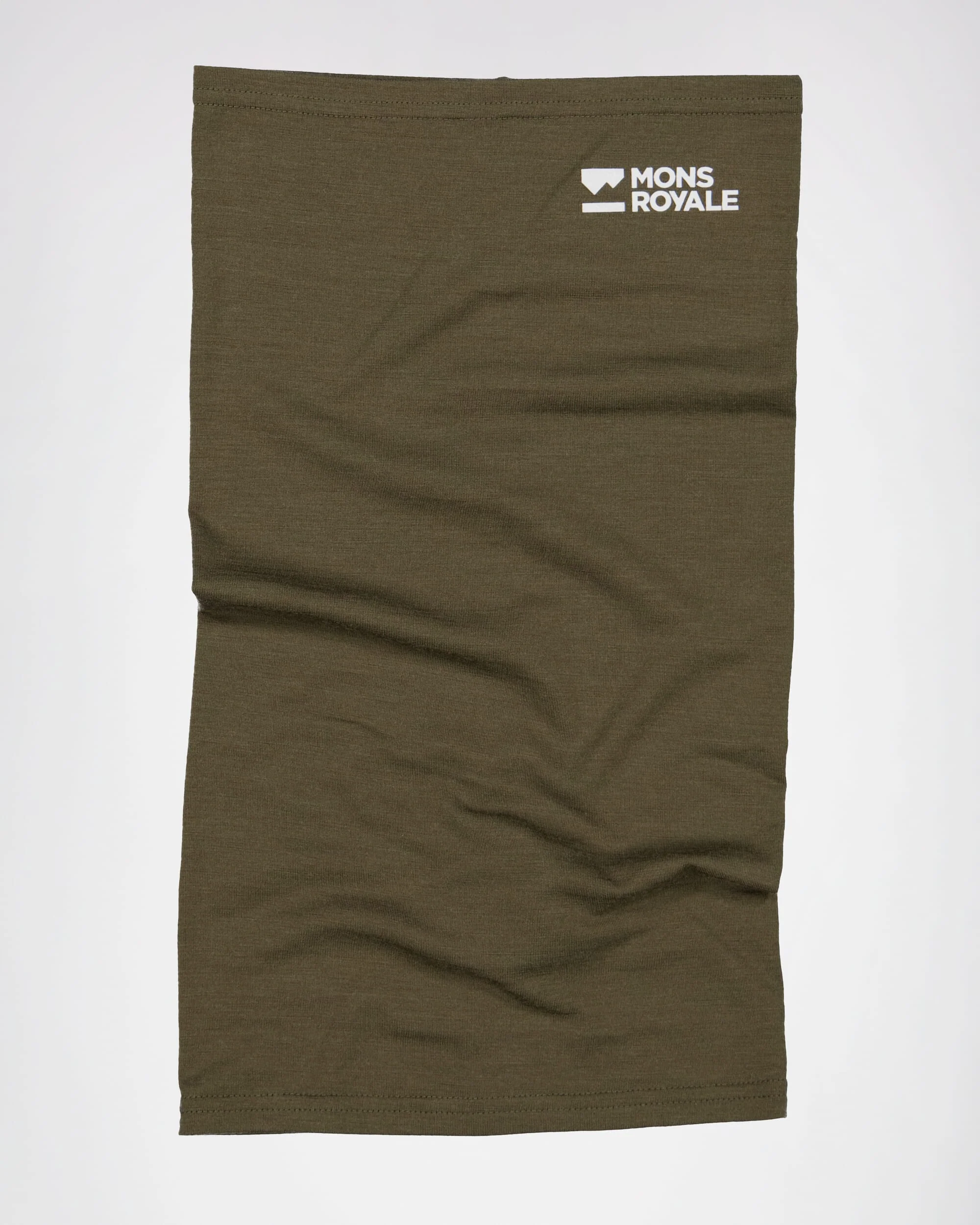 Daily Dose Merino Neckwarmer - Dark Olive | Unisex Neckwarmer - Image 2