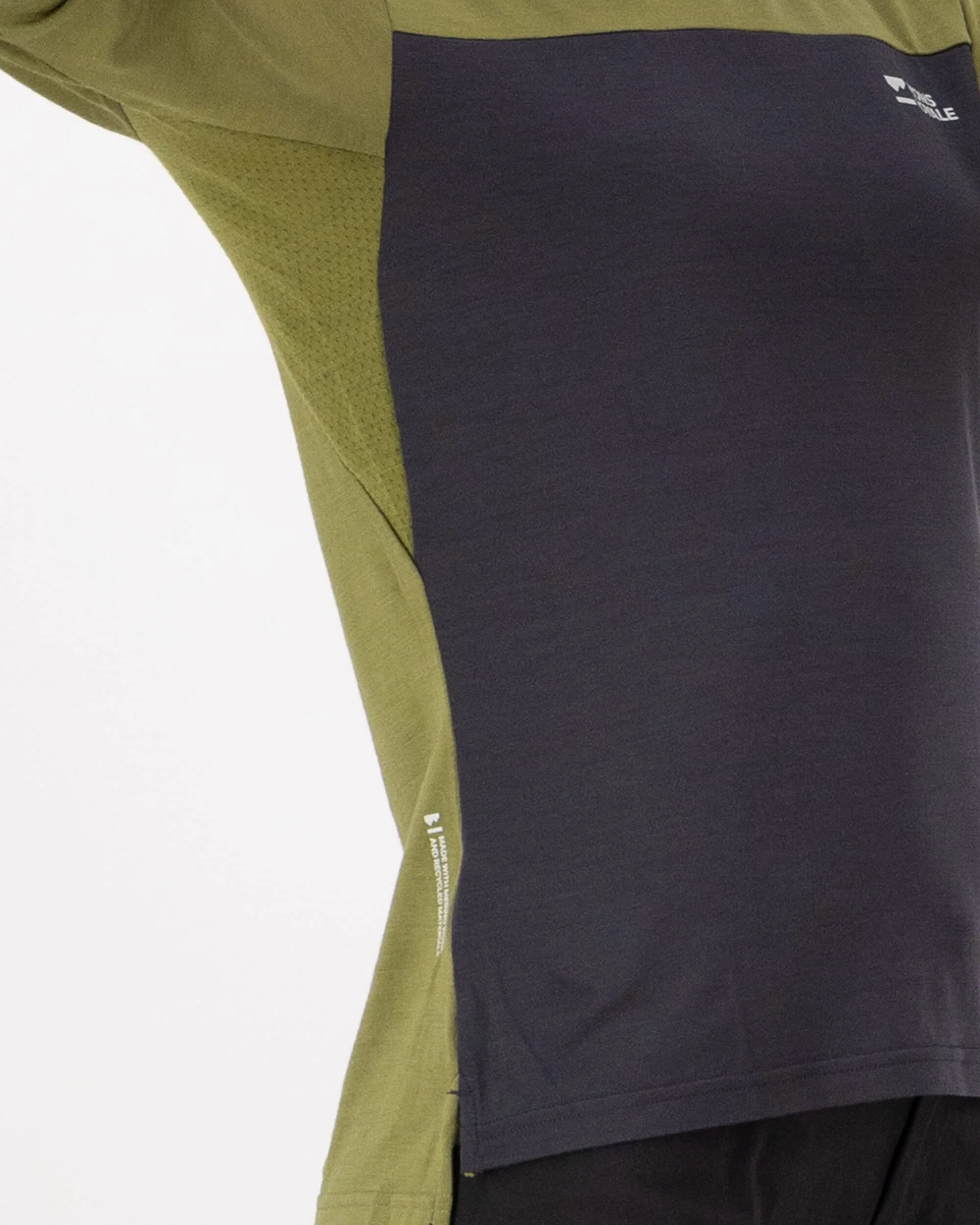 Diversion Merino Bike Jersey Short Sleeve - Fern / 9 Iron | Women's Bike Jersey - Image 4