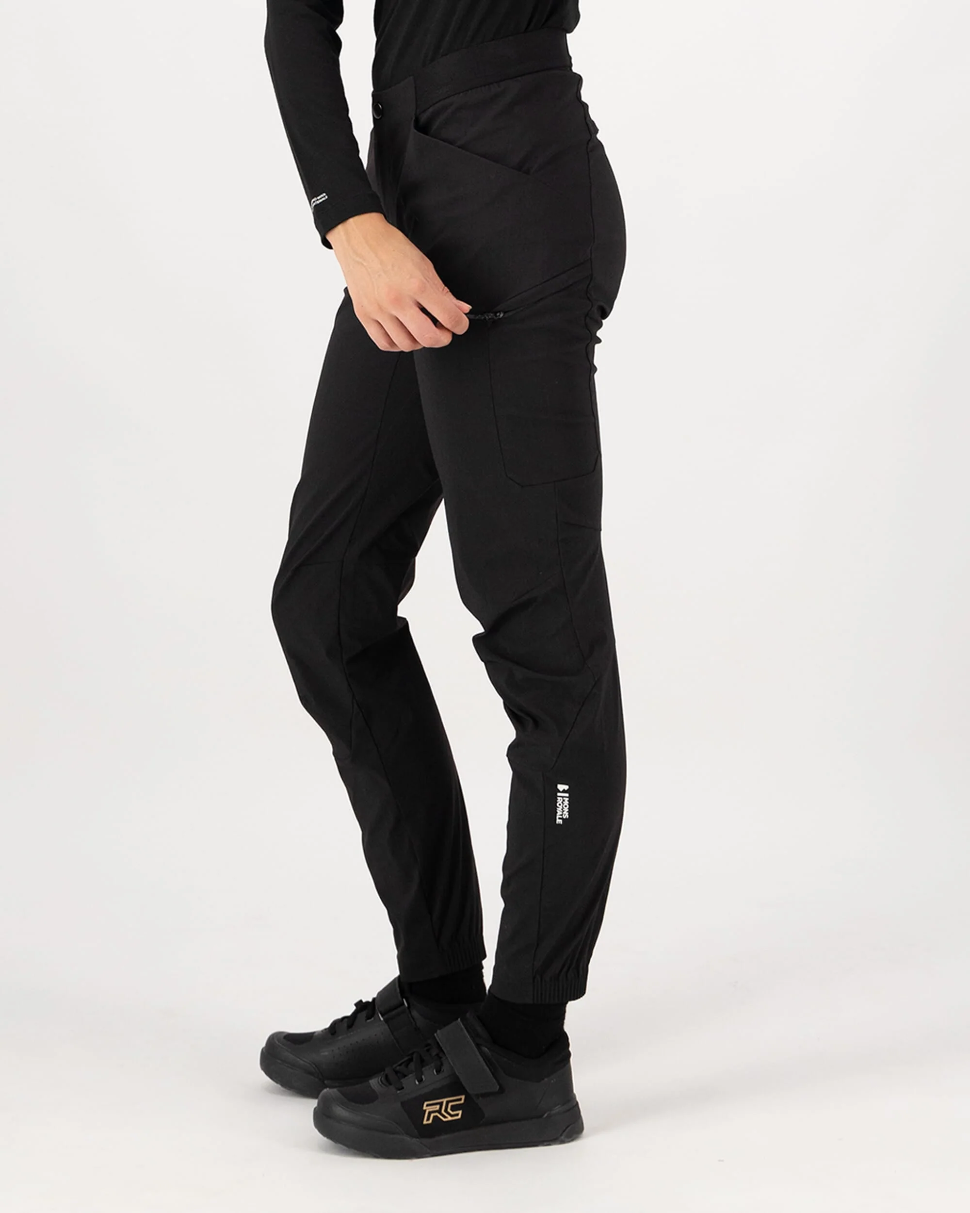 Diversion Merino Trail Pants - Black | Women's Pants - Image 3