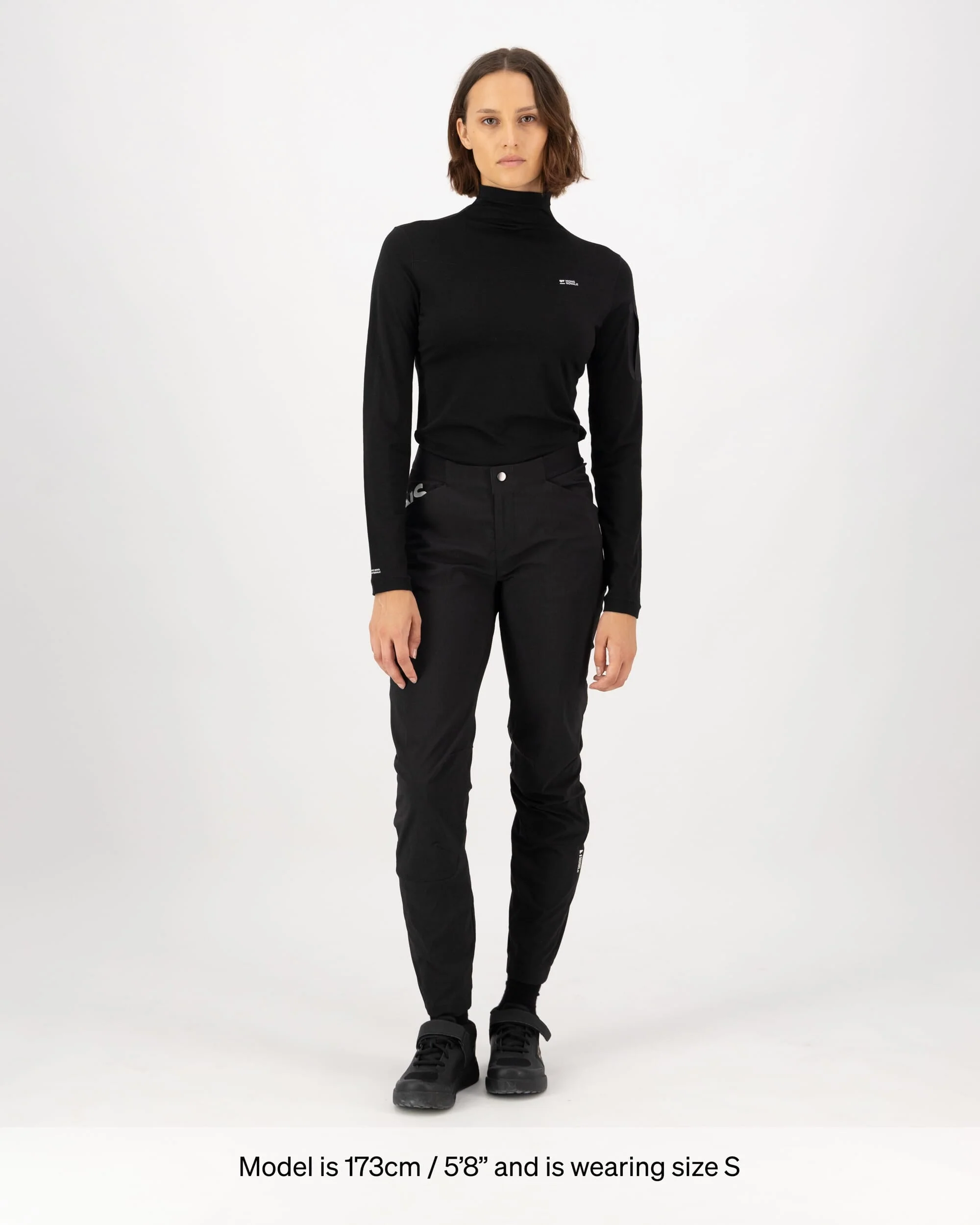 Diversion Merino Trail Pants - Black | Women's Pants - Image 7