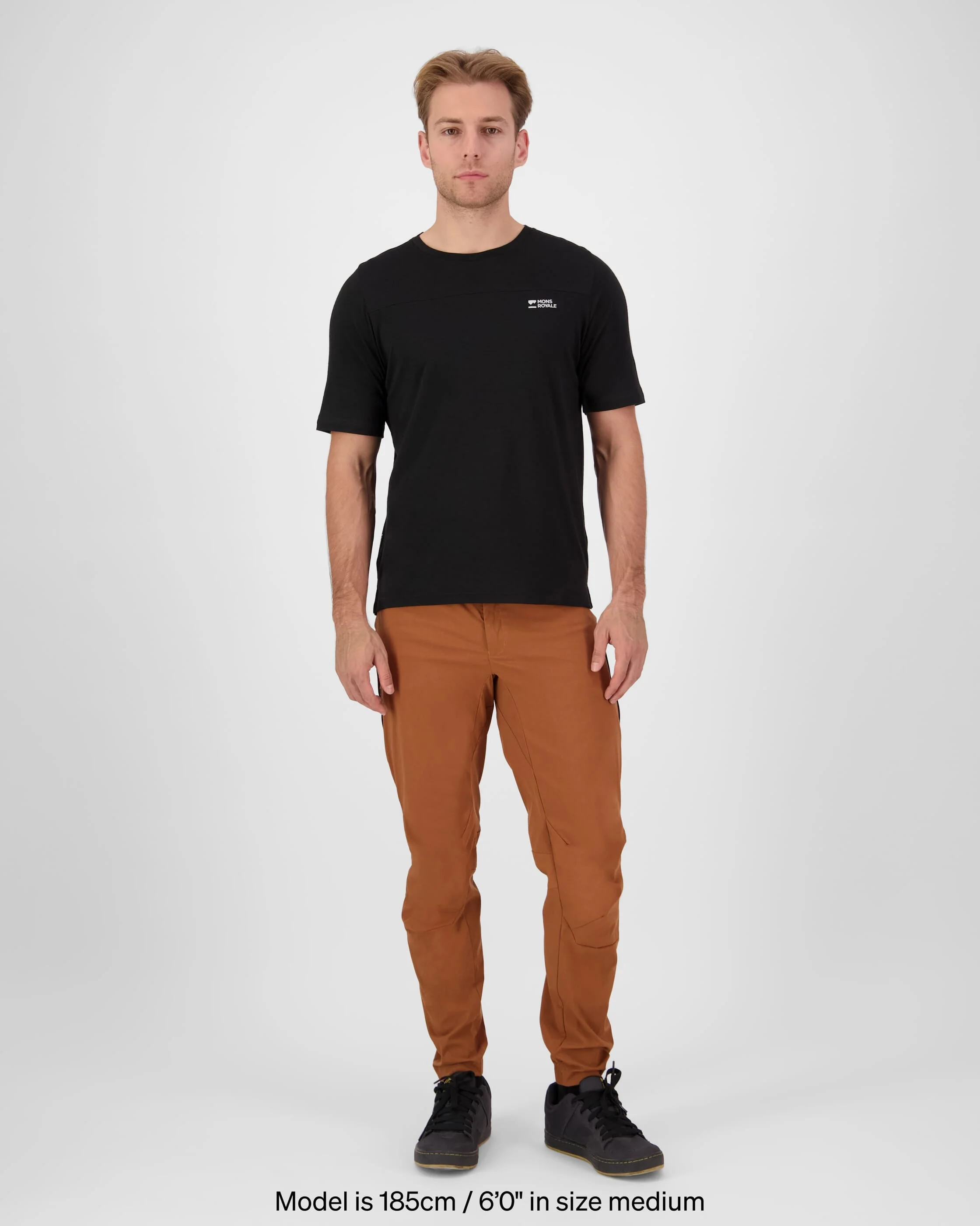 Diversion Merino Trail Pants - Caramel | Men's Pants - Image 5