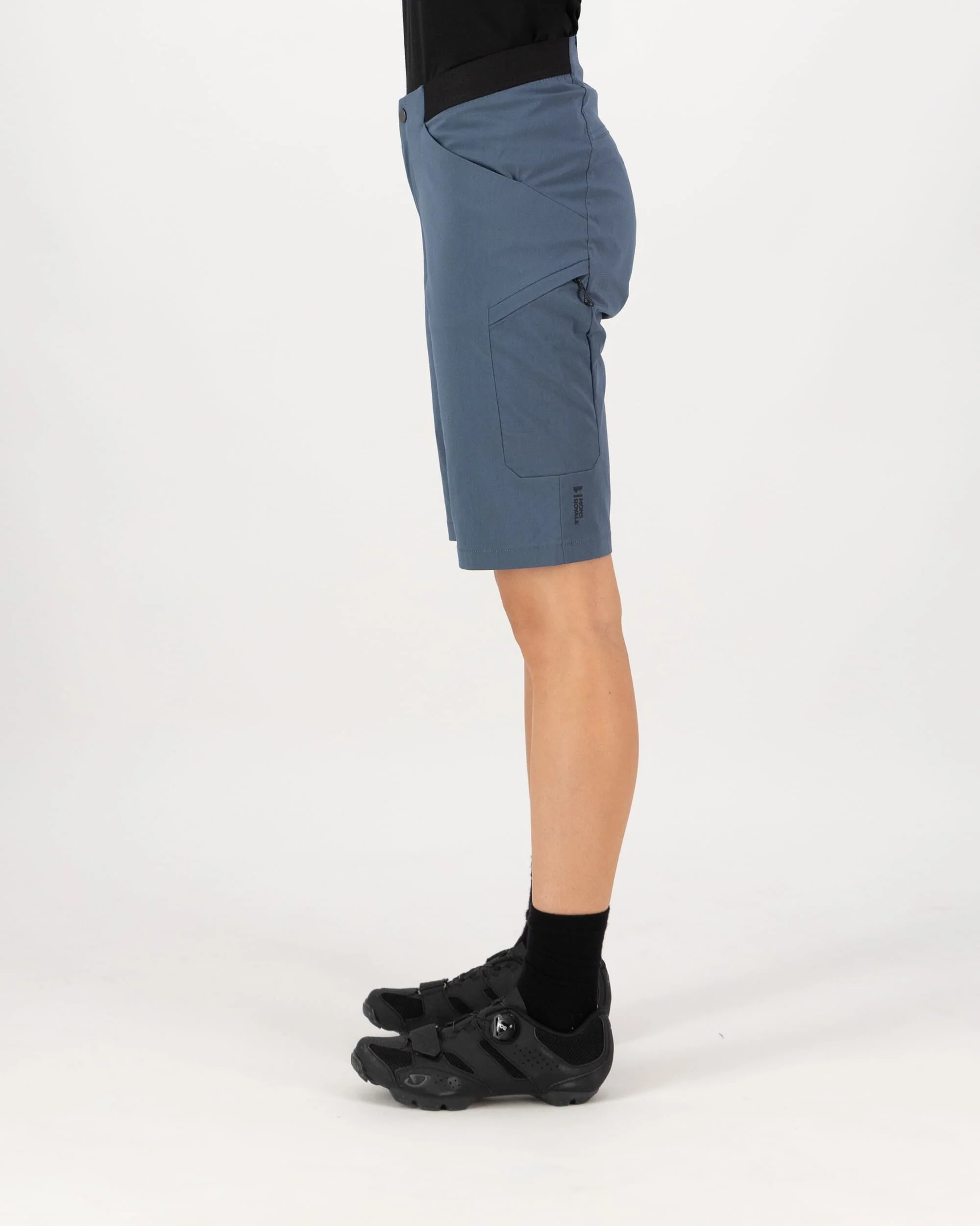 Diversion Merino Trail Shorts - Abyss | Women's Shorts - Image 3