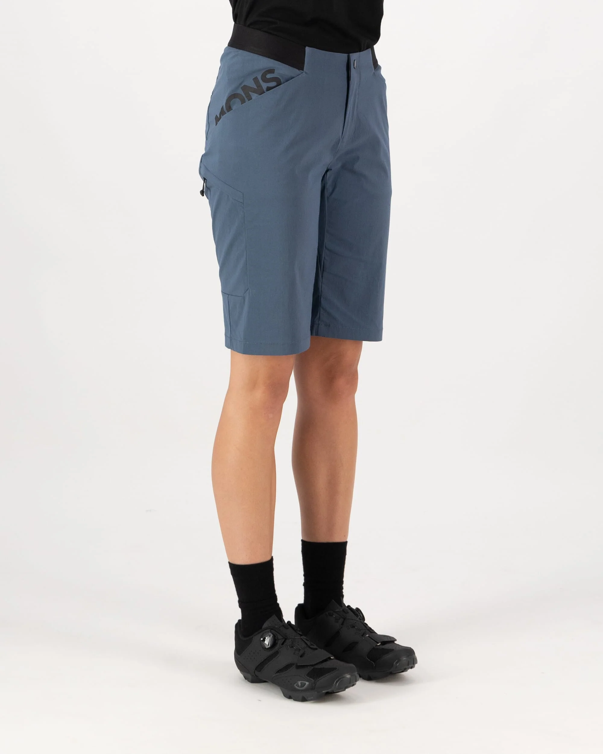 Diversion Merino Trail Shorts - Abyss | Women's Shorts - Image 5
