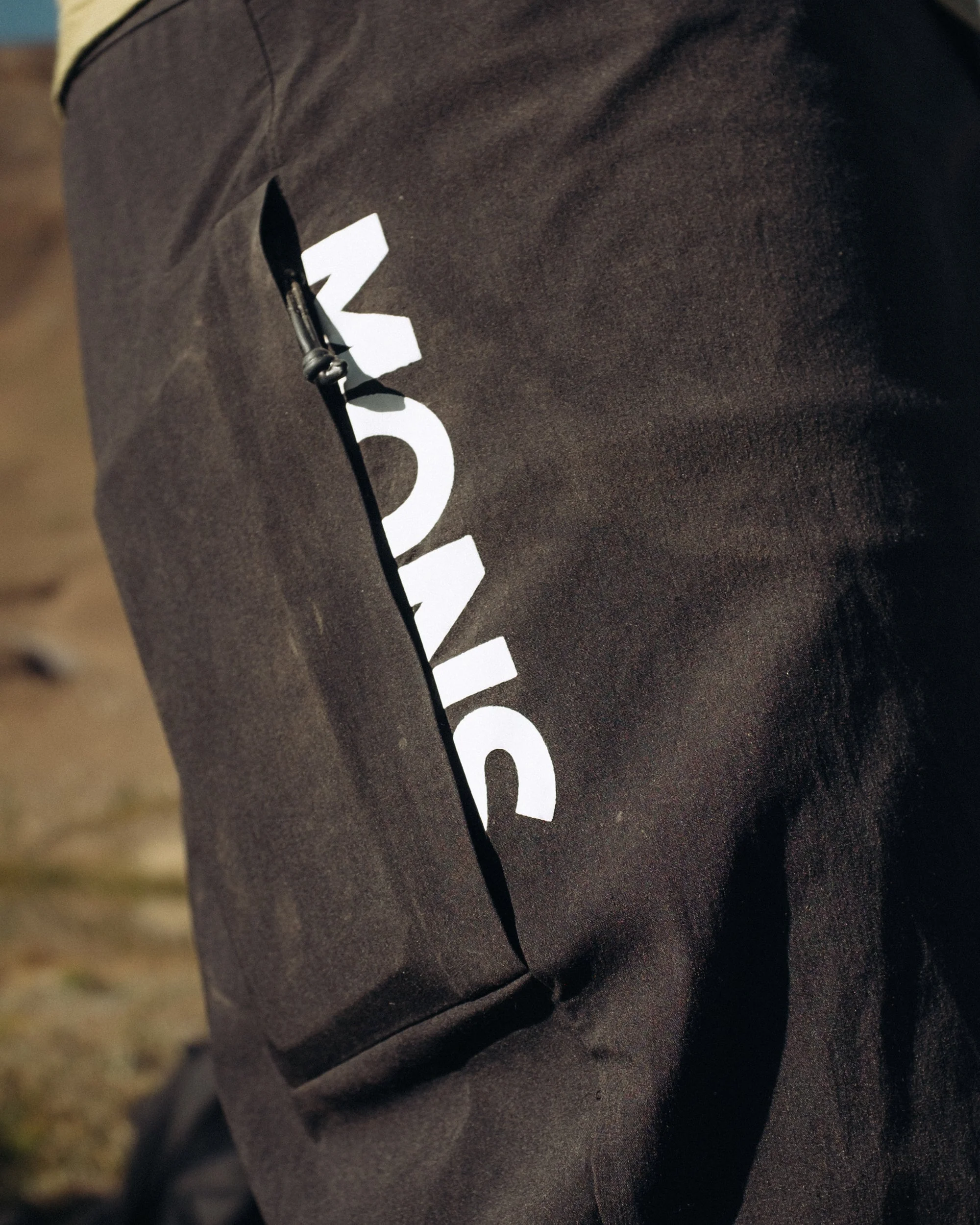 Diversion Merino Trail Shorts - Black | Men's Shorts - Image 5