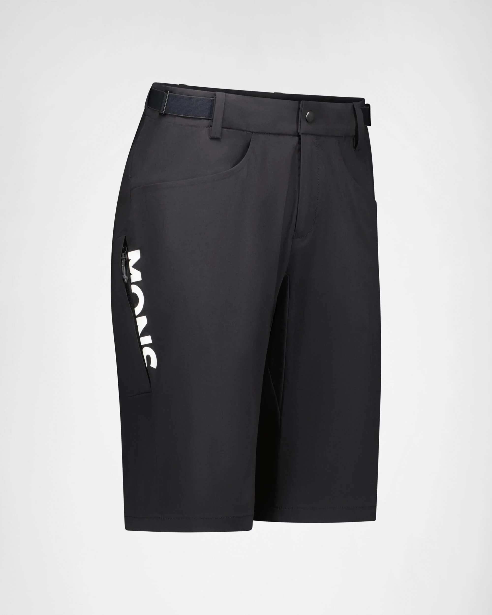 Diversion Merino Trail Shorts - Black | Men's Shorts - Image 7