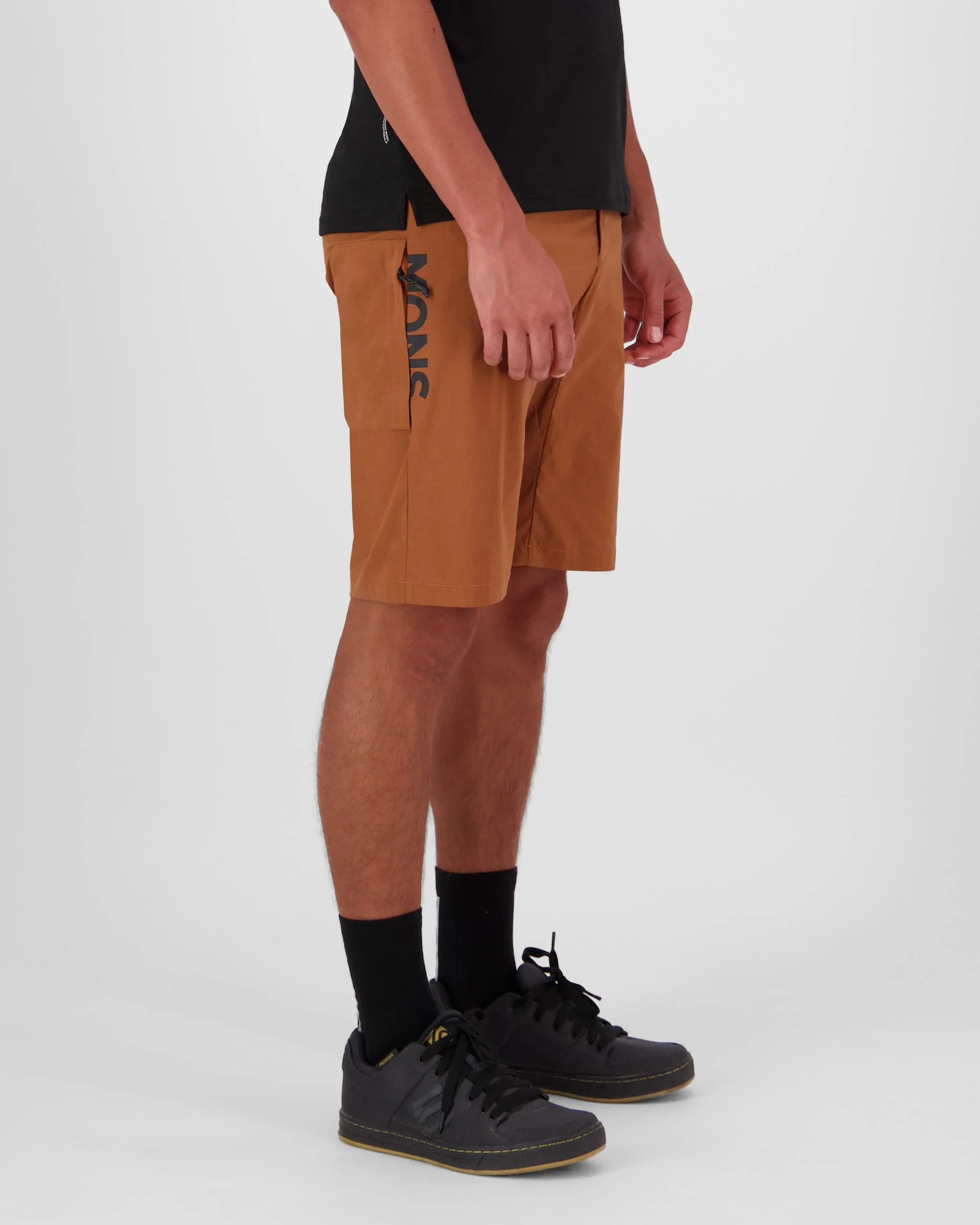 Diversion Merino Trail Shorts - Caramel | Men's Shorts