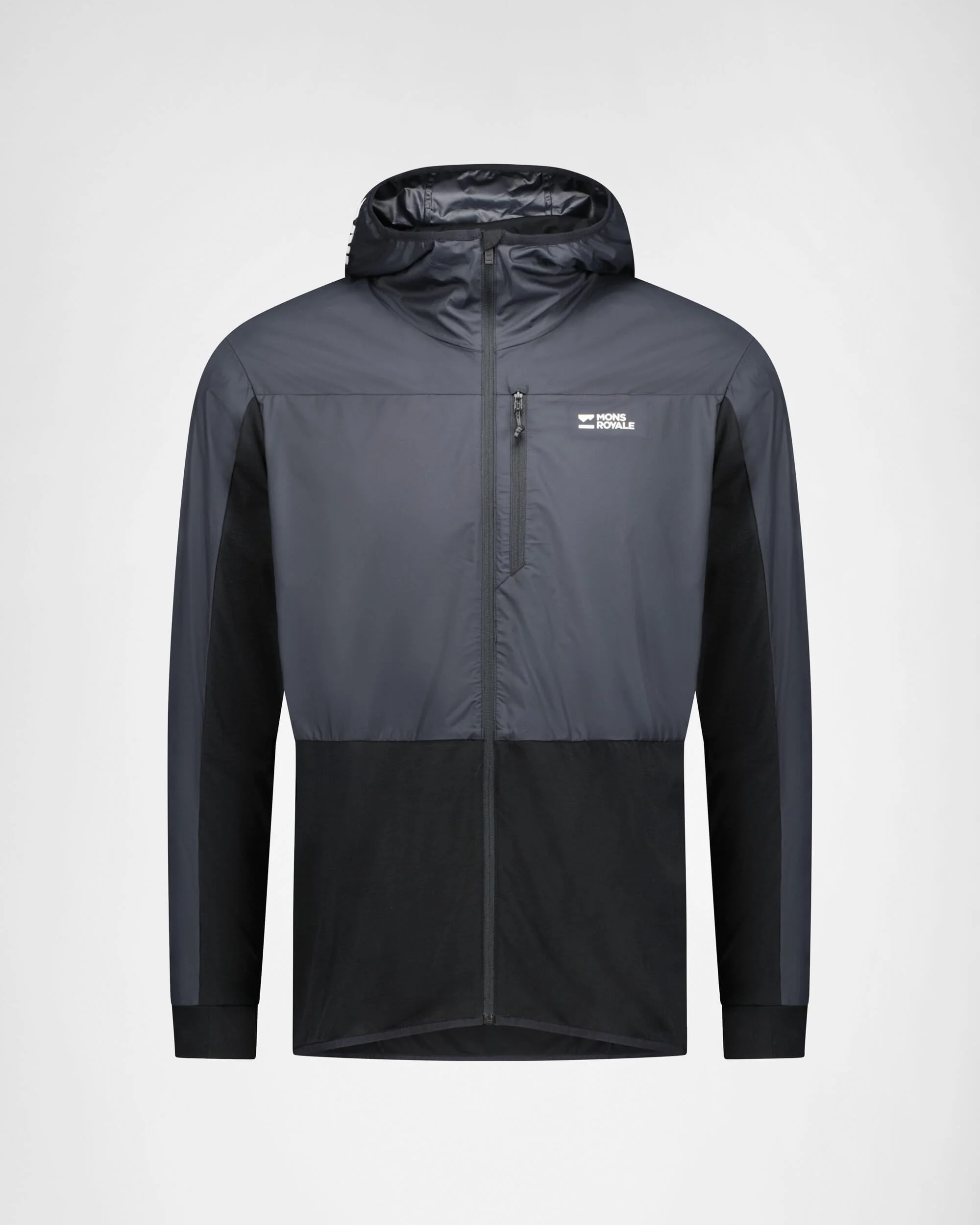Diversion Merino Wind Jacket - Black | Men's Jacket - Image 7