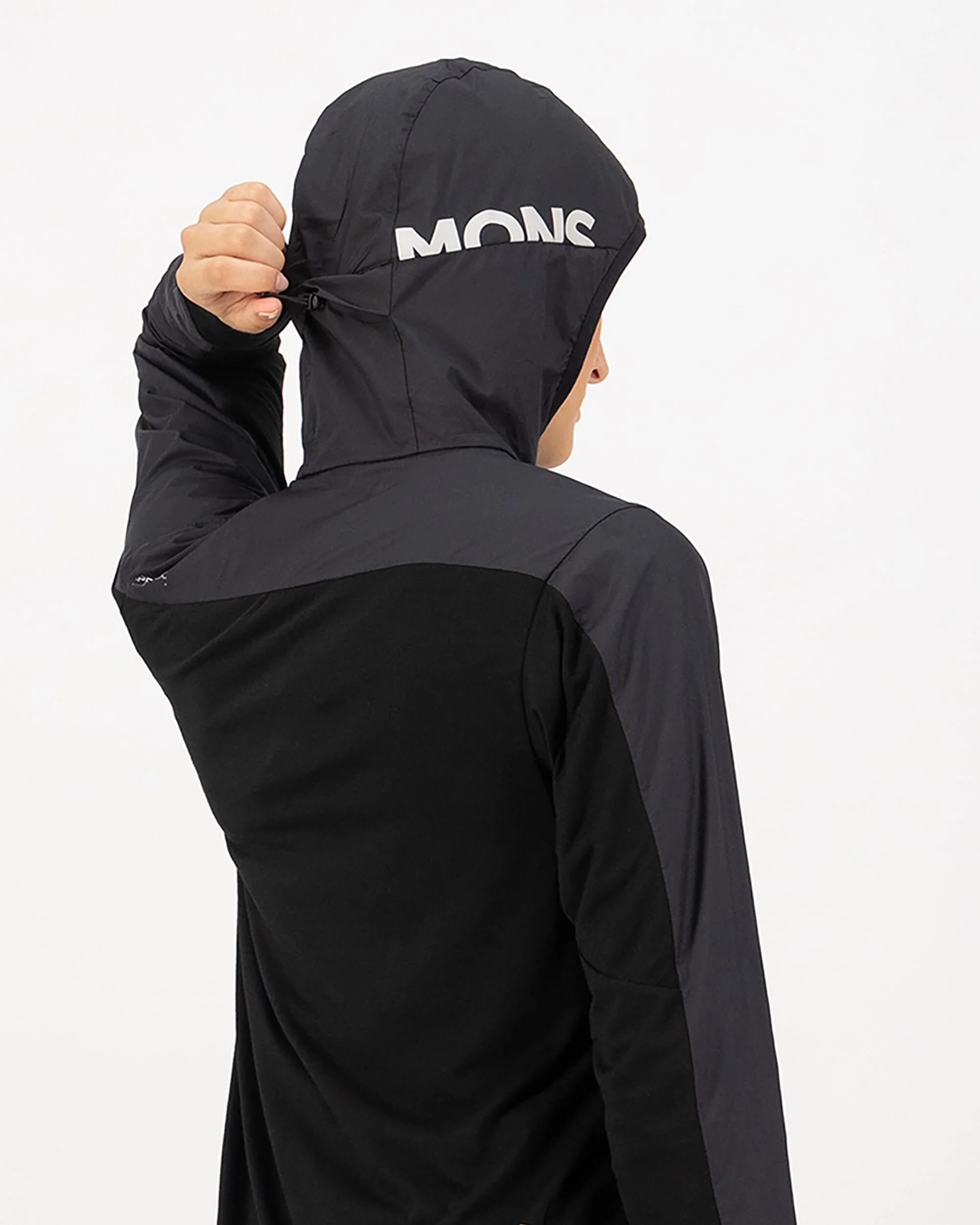 Diversion Merino Wind Jacket - Black | Women's Jacket - Image 4