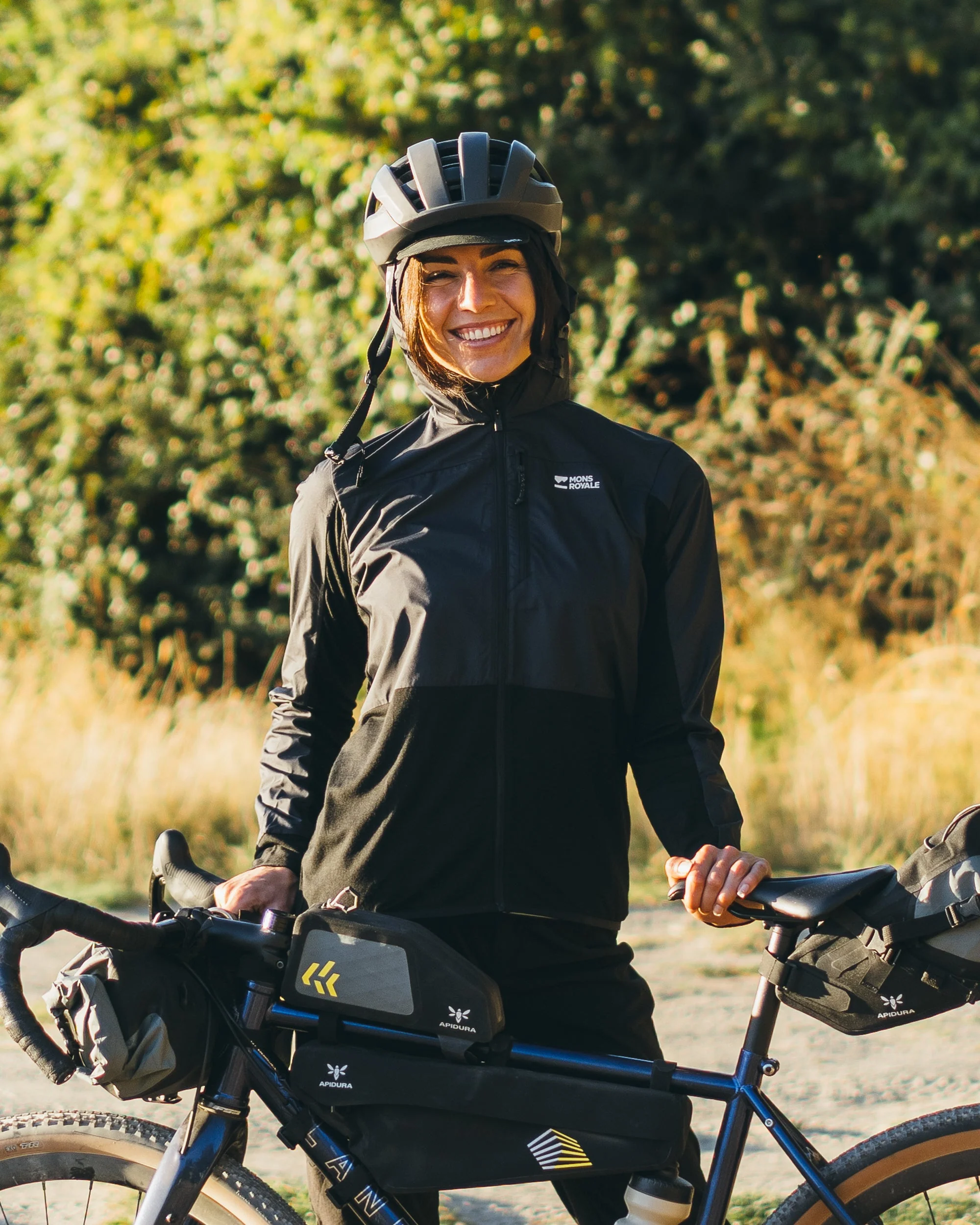 Diversion Merino Wind Jacket - Black | Women's Jacket - Image 5