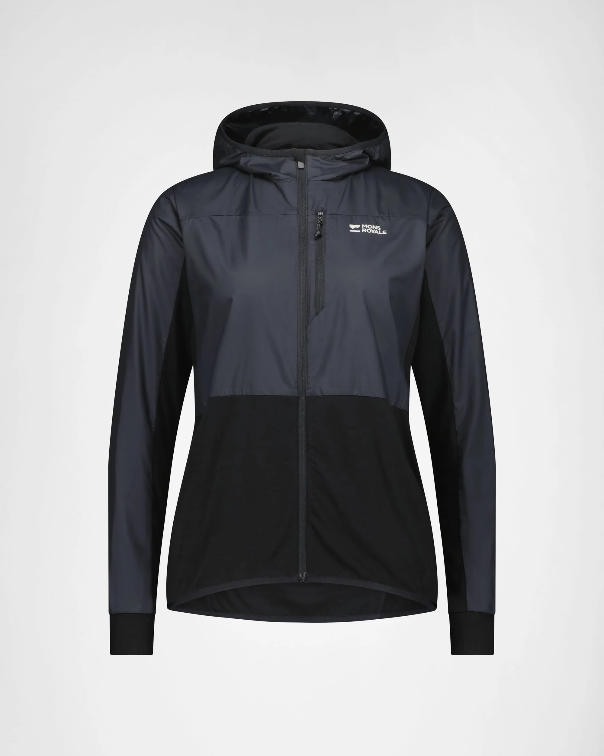 Diversion Merino Wind Jacket - Black | Women's Jacket - Image 6