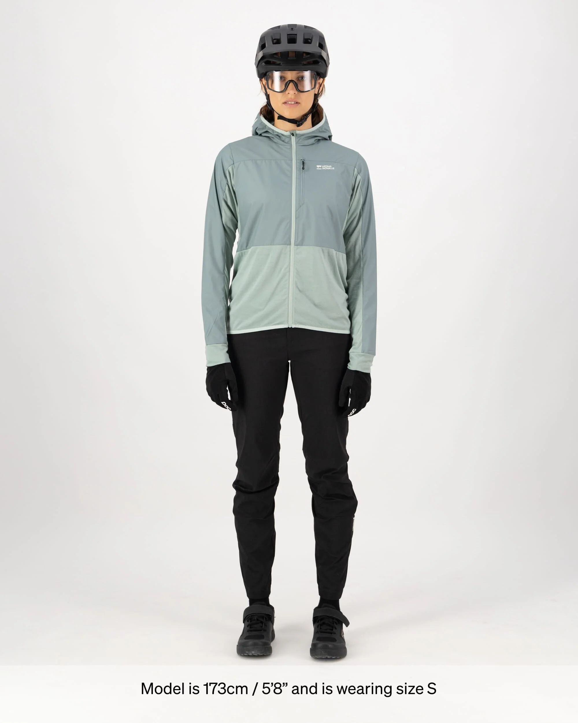Diversion Merino Wind Jacket - Dew / Desert Sage - Image 10