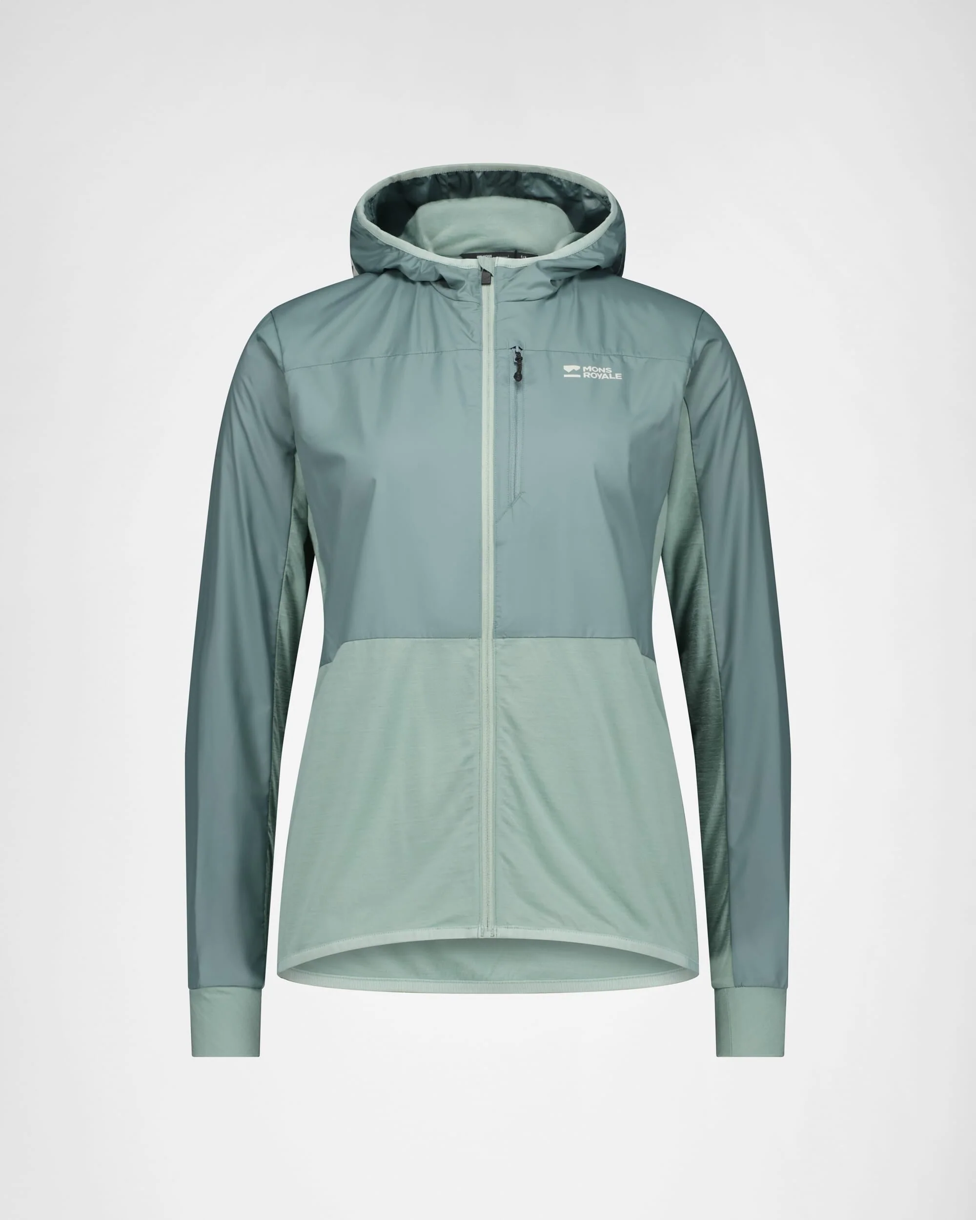 Diversion Merino Wind Jacket - Dew / Desert Sage - Image 9