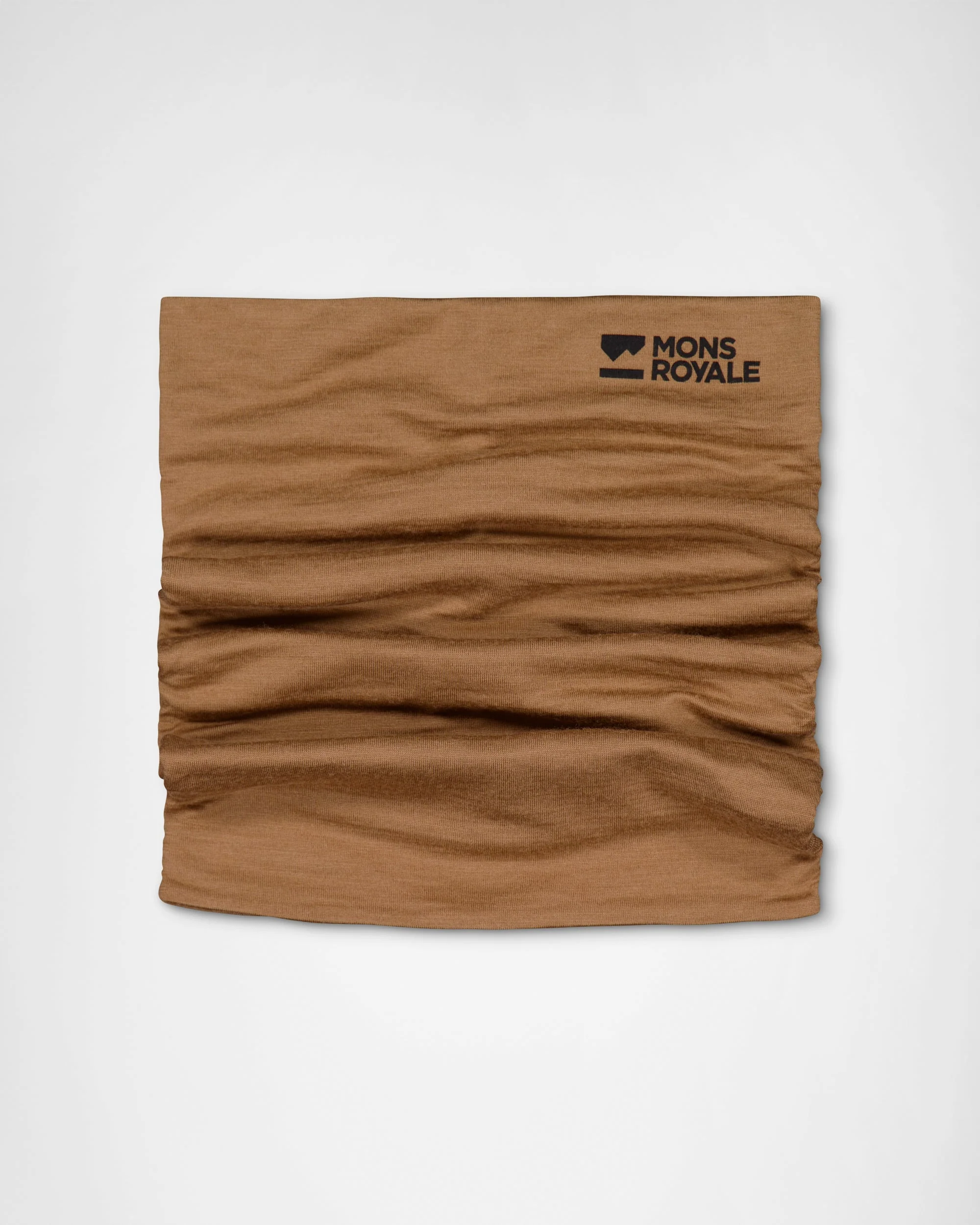 Double Up Merino Neckwarmer - Toffee | Unisex Neckwarmer