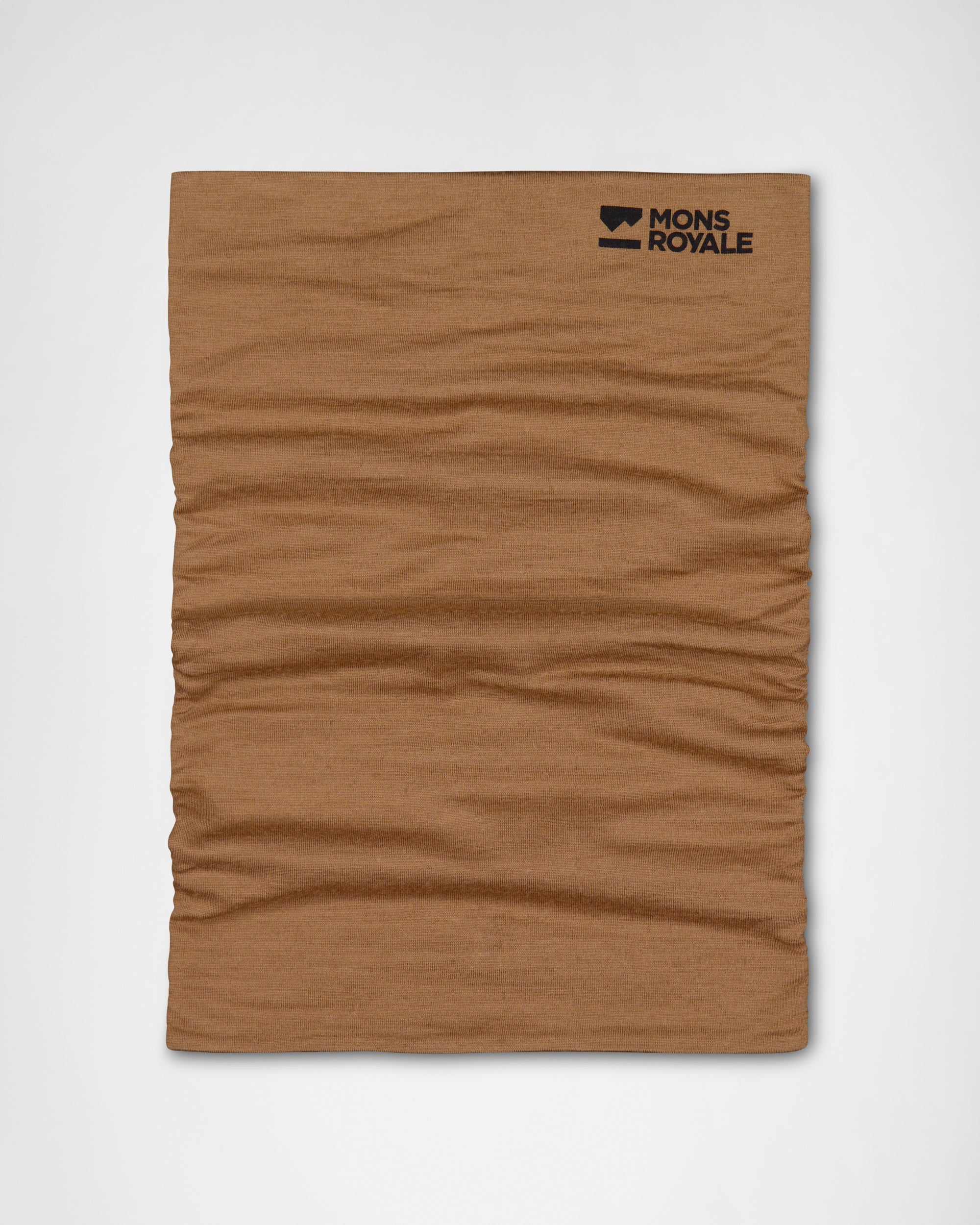 Double Up Merino Neckwarmer - Toffee | Unisex Neckwarmer - Image 2