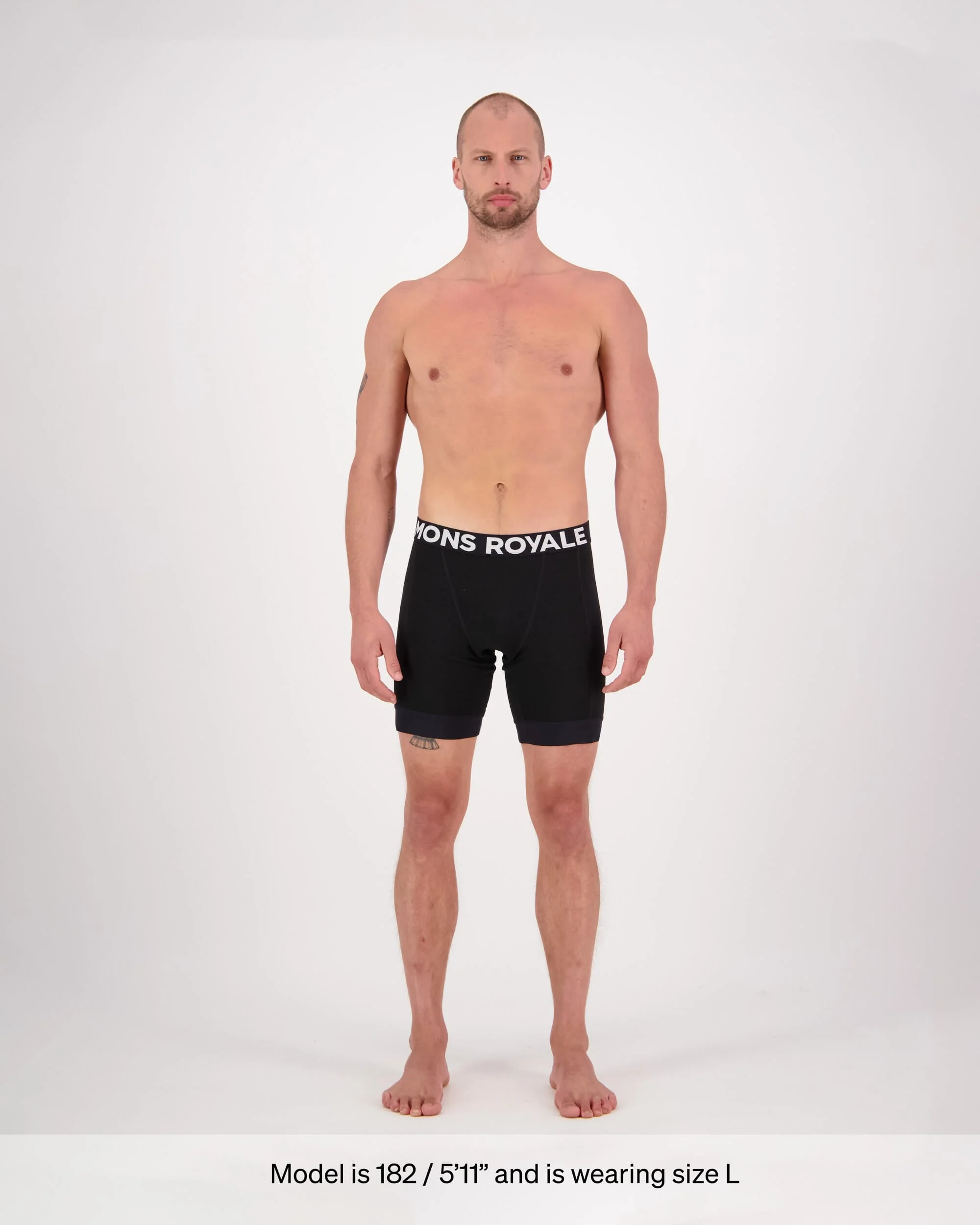 Epic Merino Bike Liner - Black | Men's Underwear - Image 3