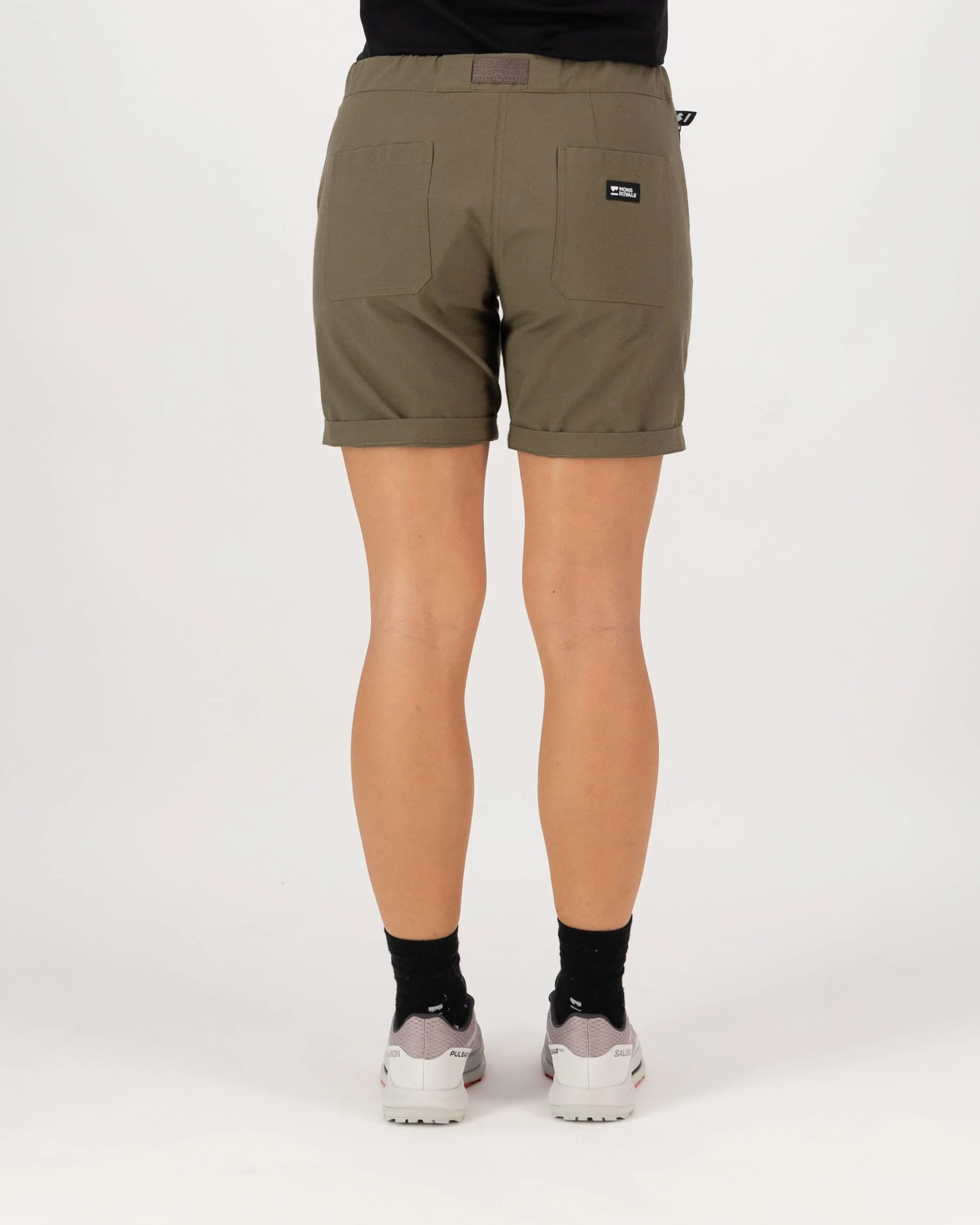 Escapade Shorts - Dark Olive | Women's Shorts - Image 2