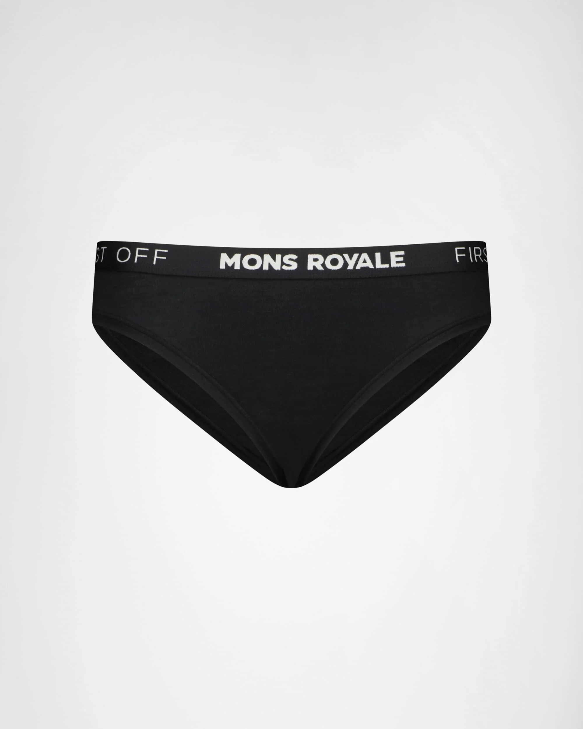 Folo Merino Briefs - Black | Women's Underwear - Image 5