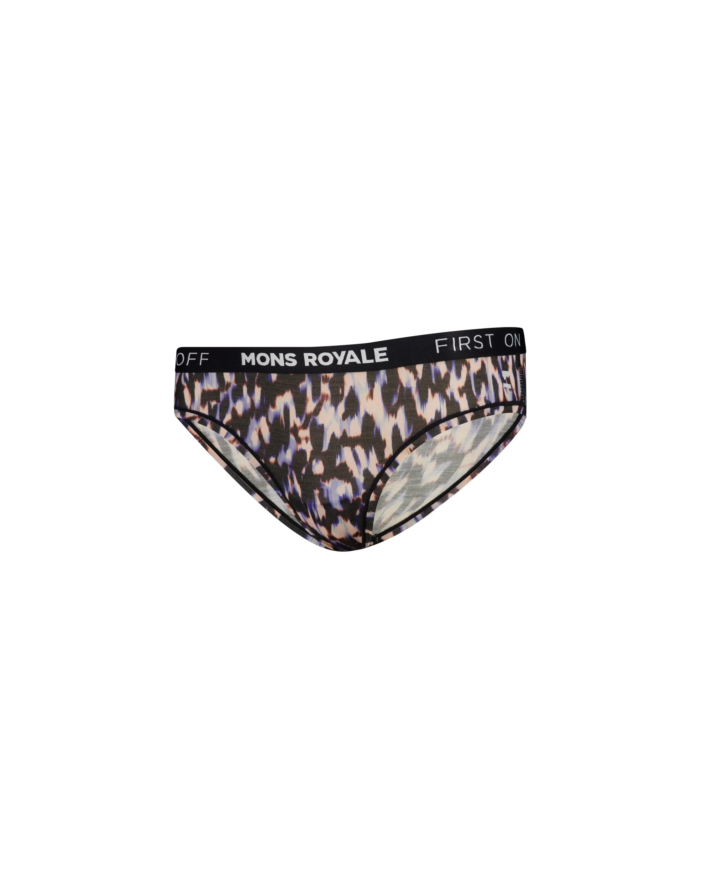 Folo Merino Briefs - Rock Leopard | Women's Underwear - Image 4