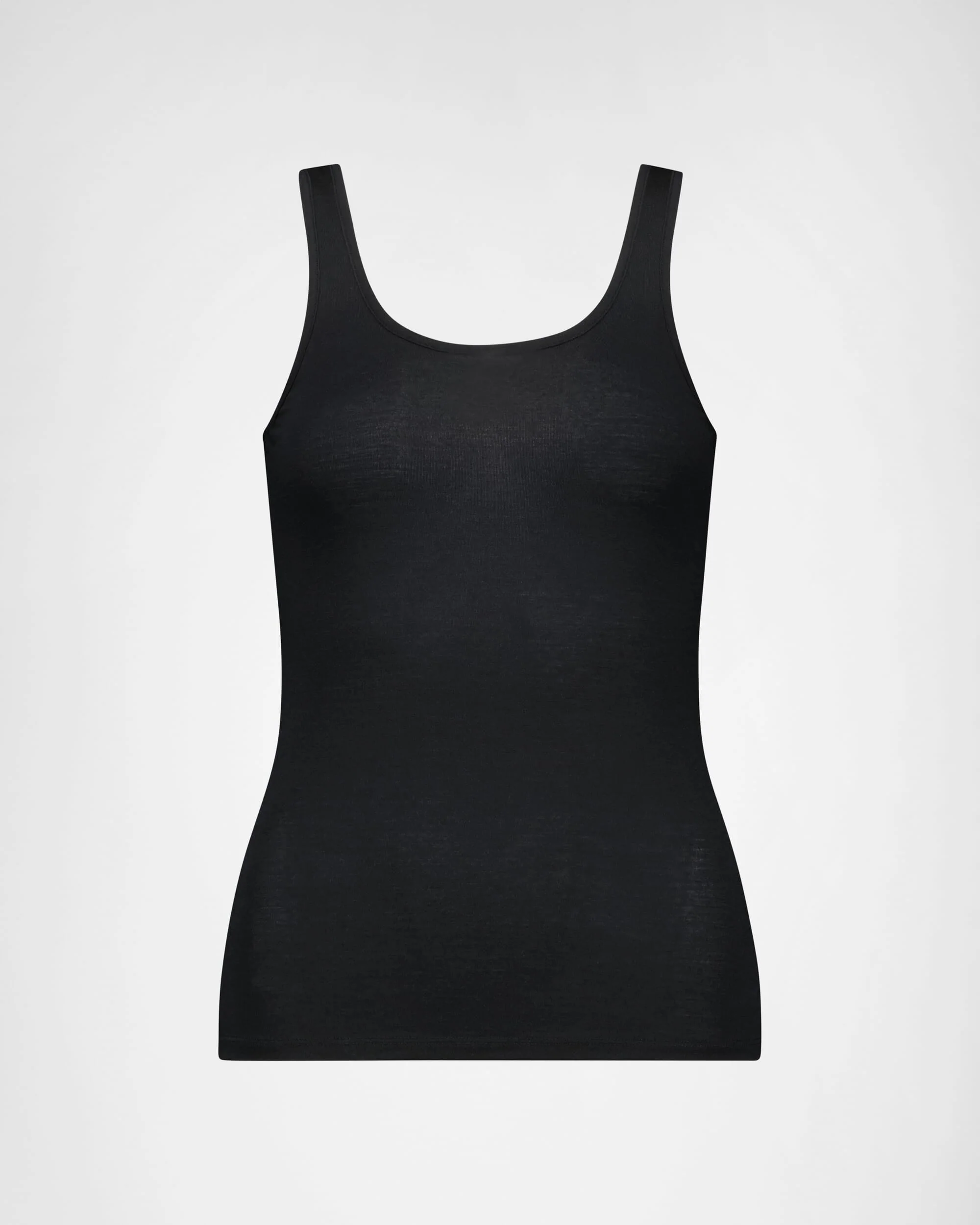 Folo Merino Tank - Black | Women's Tank - Image 5
