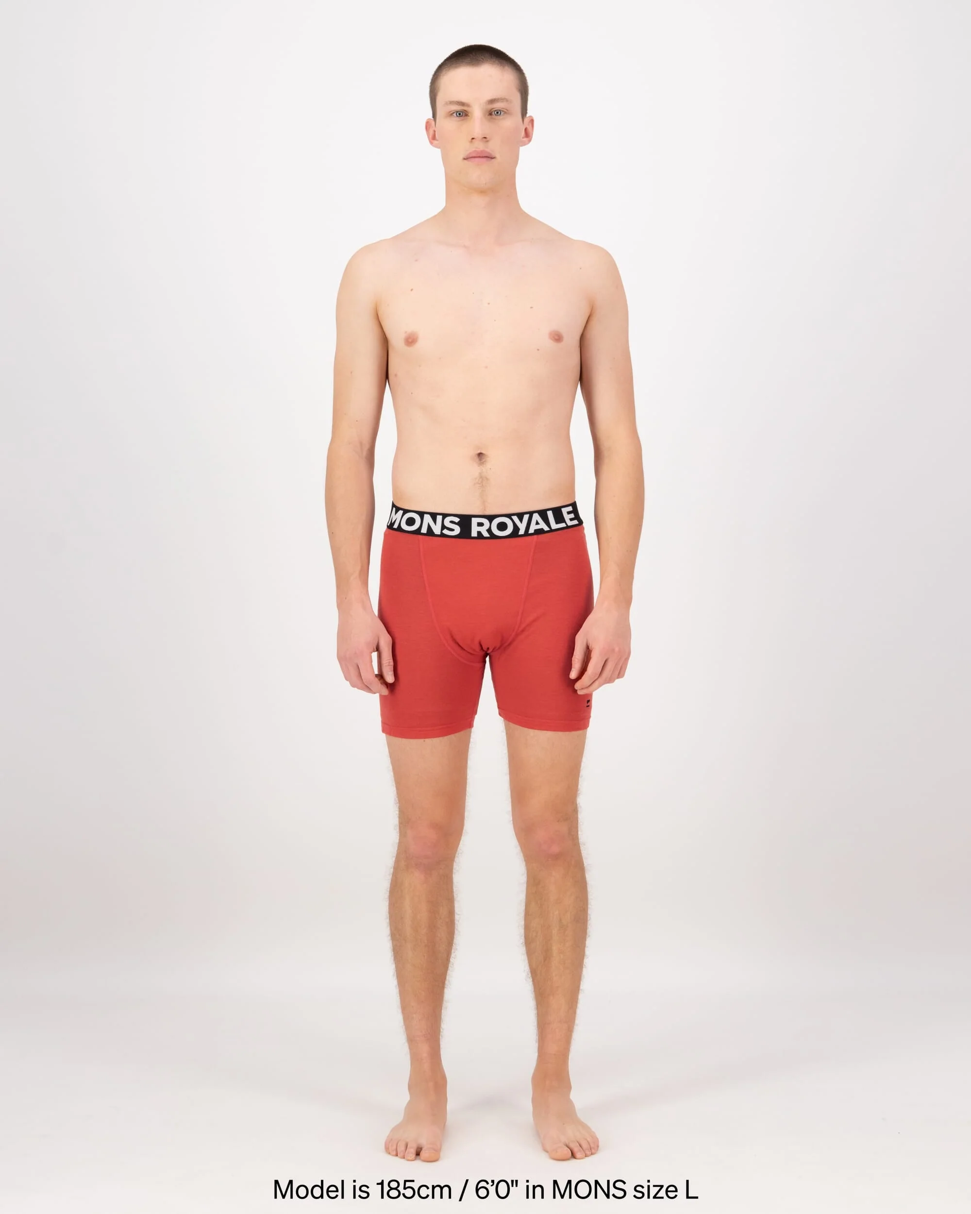 Hold 'em Merino Boxer - Cranberry | Men's Underwear - Image 3