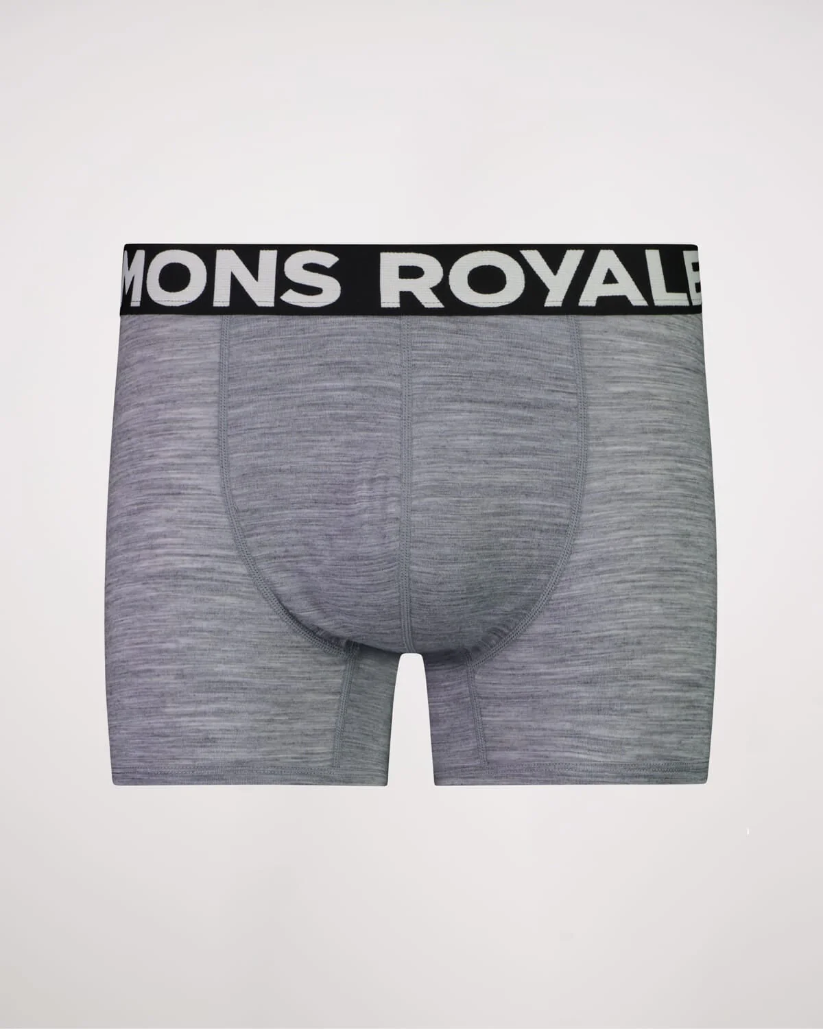 Hold 'em Shorty Merino Boxer - Grey Heather | Men's Underwear - Image 6